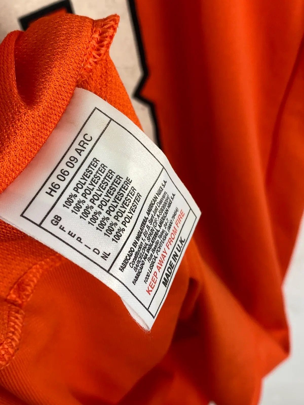Nike KNVB x Nike Premier 1997/98 #3 Jaap Stam Home Kit Jersey Size US L / EU 52-54 / 3 - 11 Thumbnail