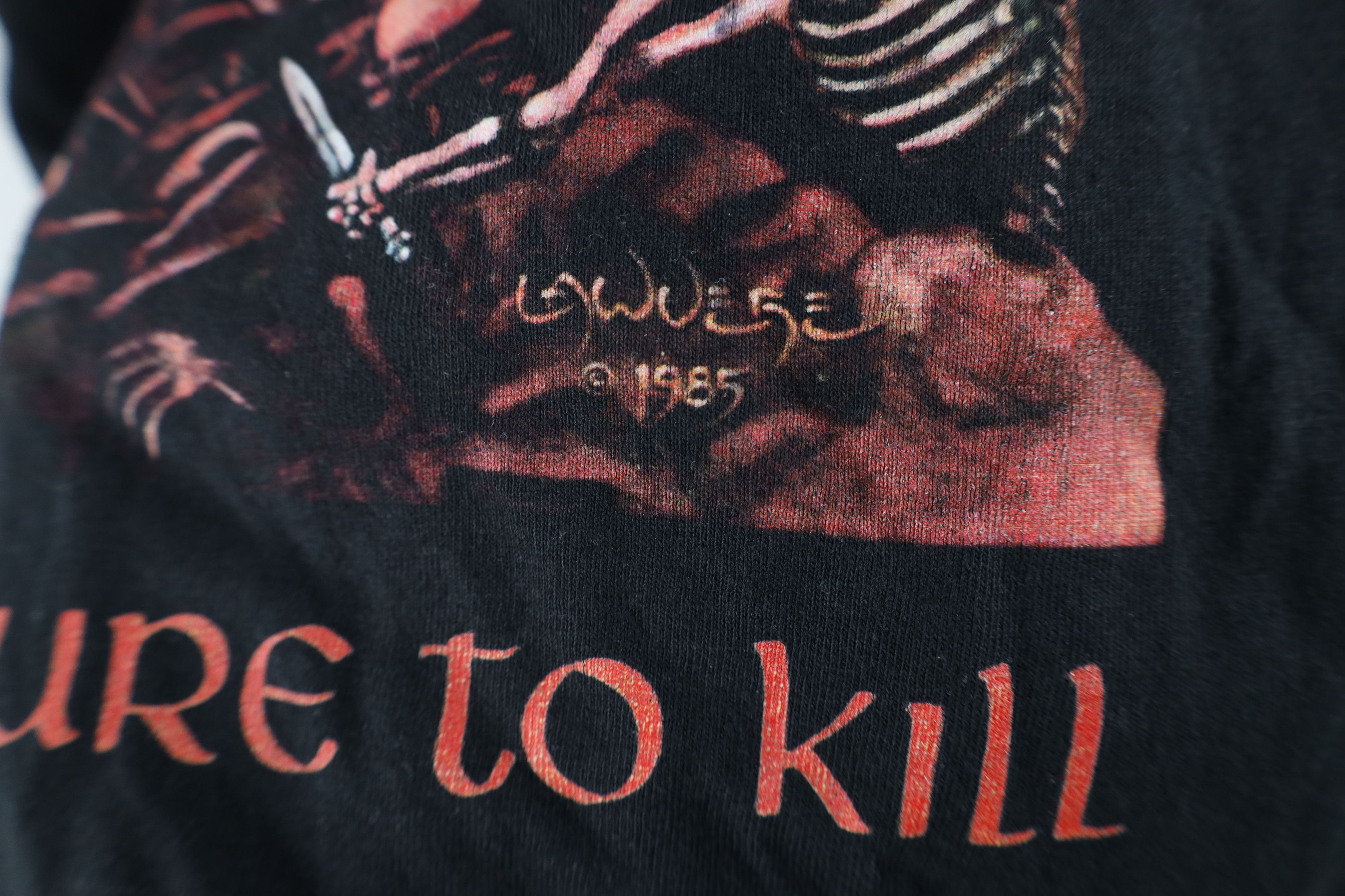 Vintage Kreator Pleasure to Kill Spell Thrash Metal Band T-Shirt Size US S / EU 44-46 / 1 - 5 Thumbnail