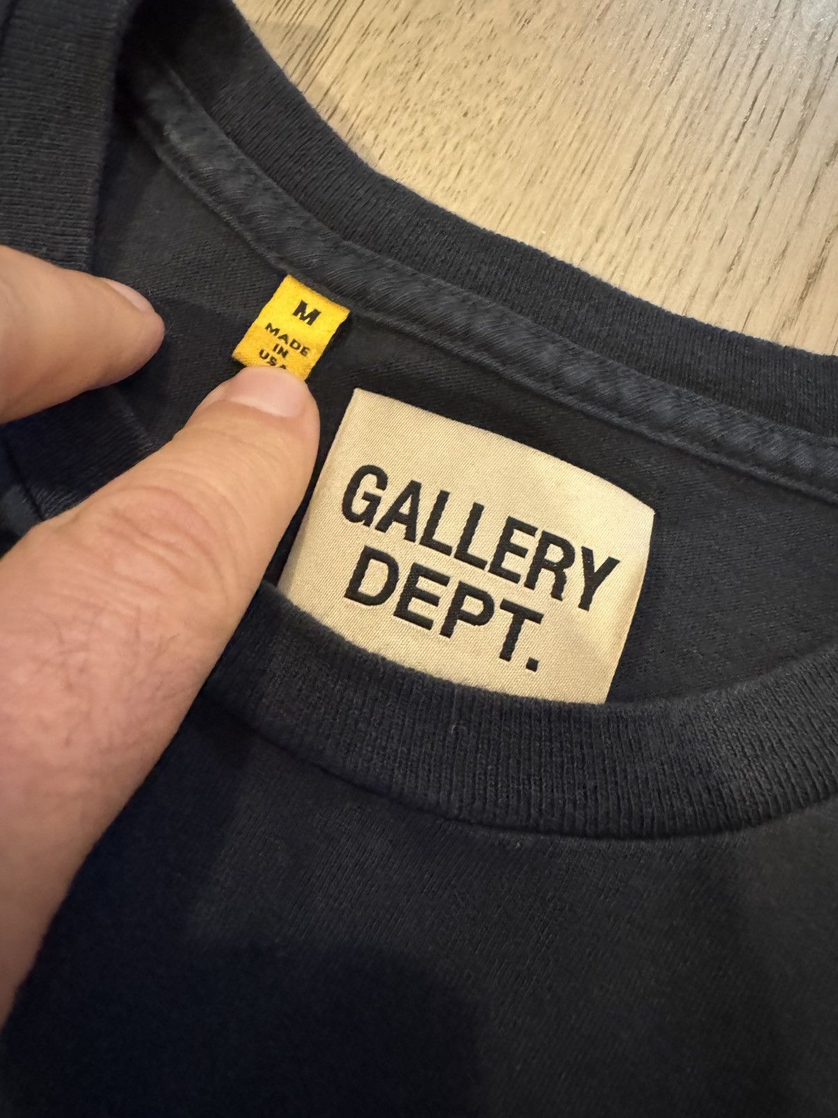 Gallery Dept. GALLERY DEPT. tshirt REAL TAPE MEASUREMENTS IN PHOTOS Size US M / EU 48-50 / 2 - 5 Thumbnail