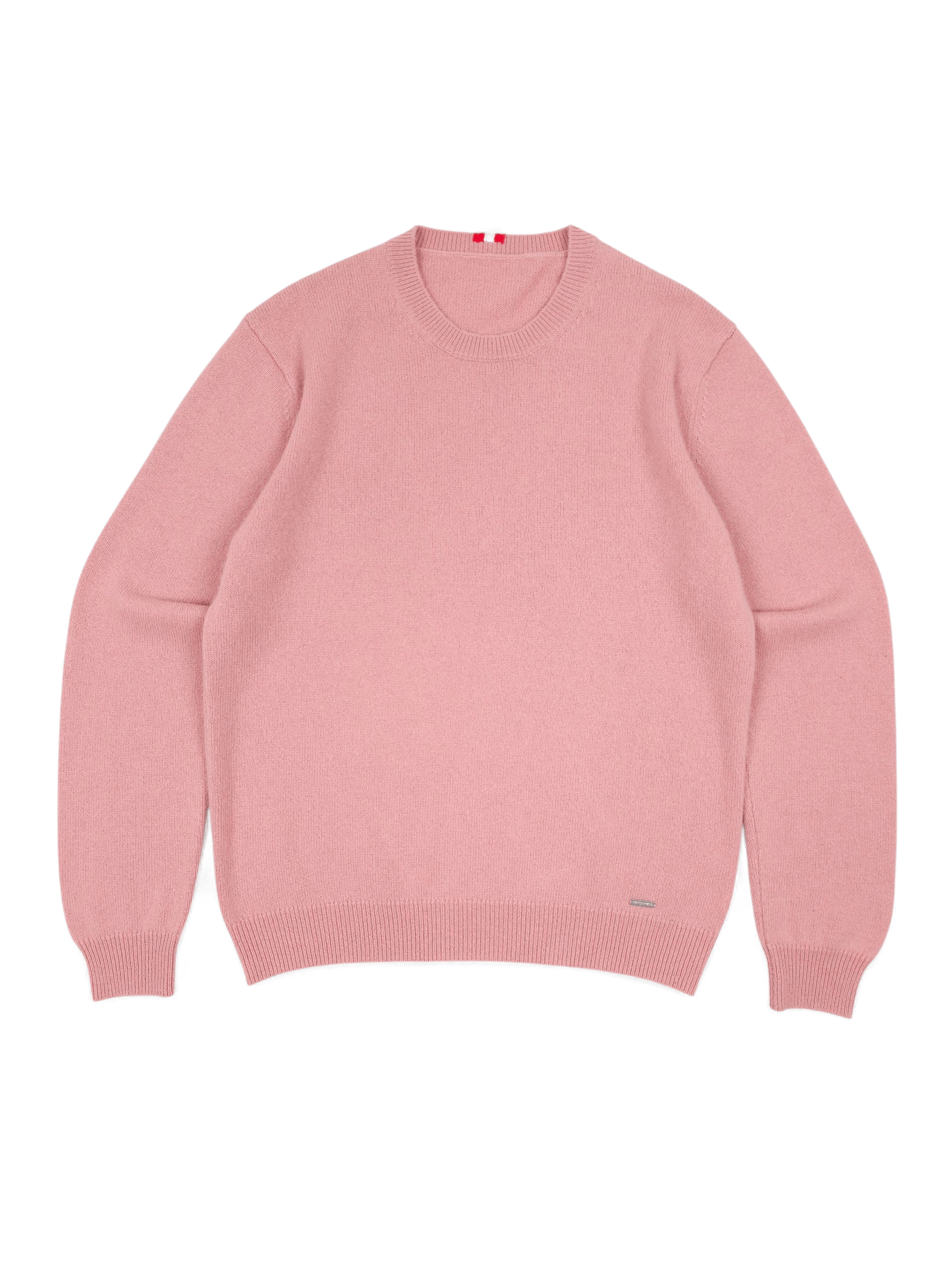 Dsquared2 💎 Dsquared 2 Basic Casual Pink Wool Relaxed Sweater XL Size US XL / EU 56 / 4 - 1 Thumbnail