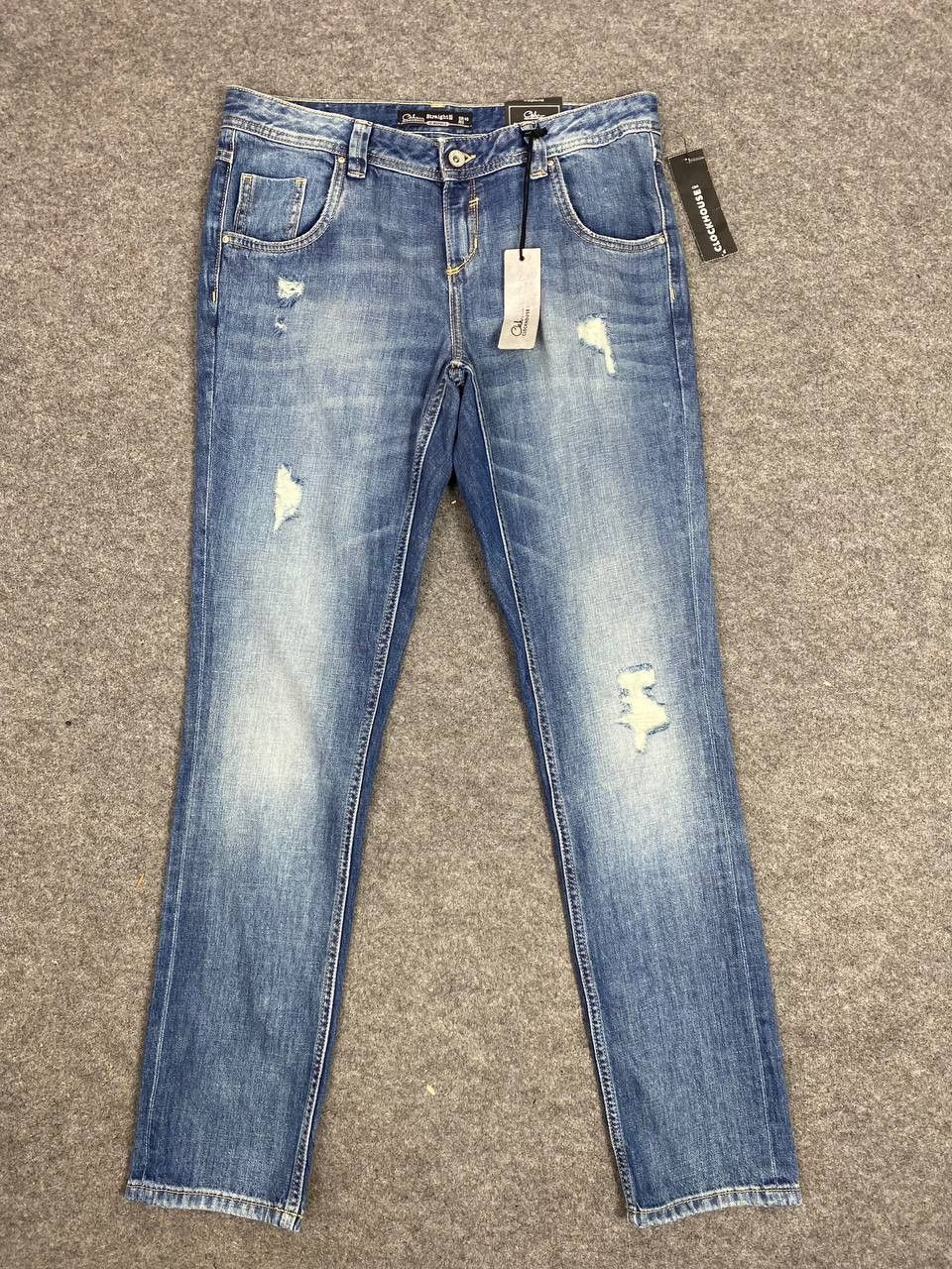 Other clockhouse denim straight cut distressed design Size 34" / US 12 / IT 48 - 7 Thumbnail