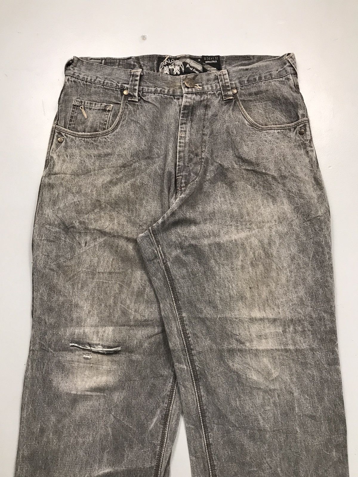 Southpole Vintage Raiden embroidered denim Size US 36 / EU 52 - 4 Thumbnail