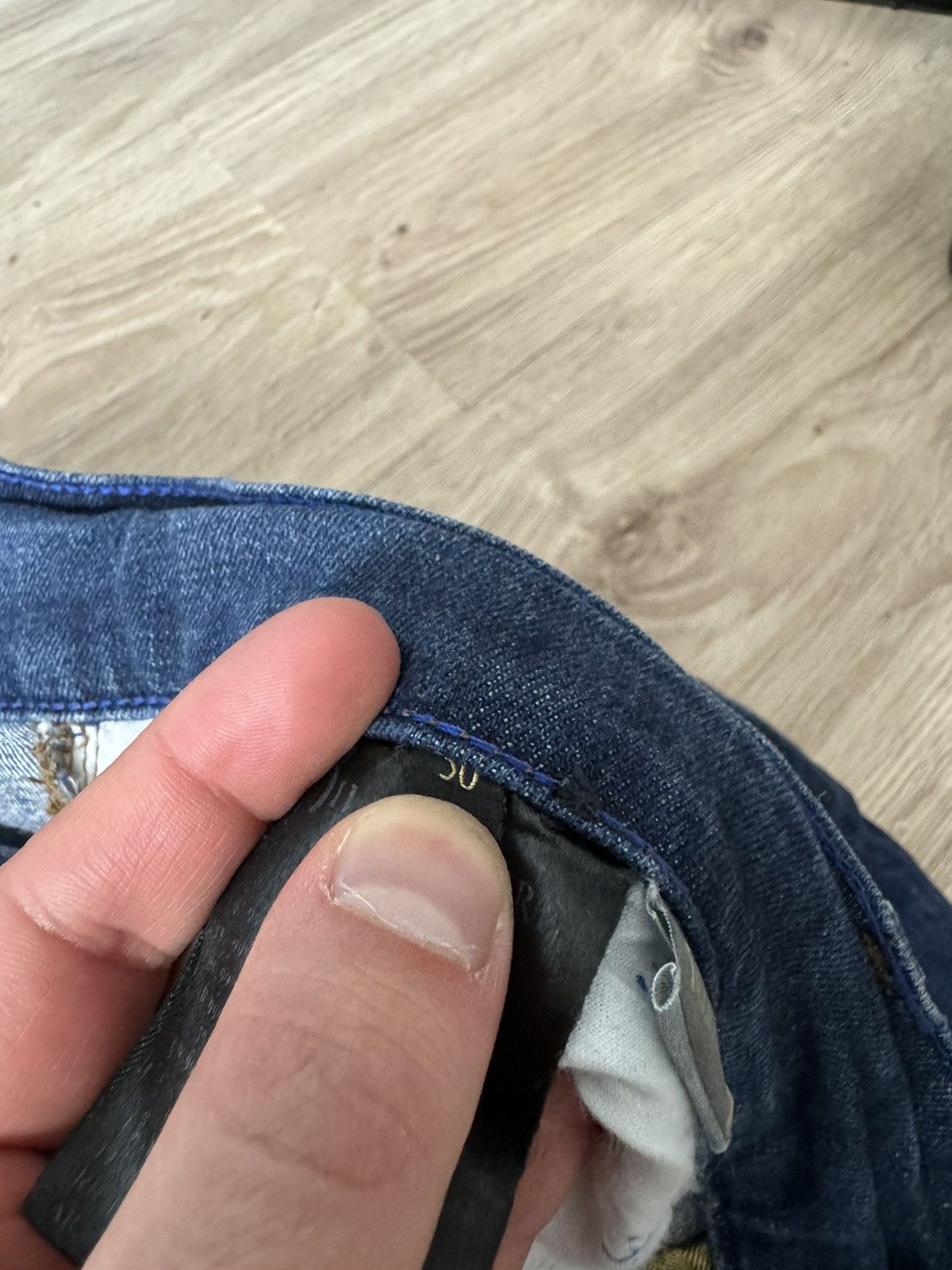 Billionaire Couture Billionaire Couture Blue Denim Jeans Made In Italy Size US 34 / EU 50 - 14 Thumbnail
