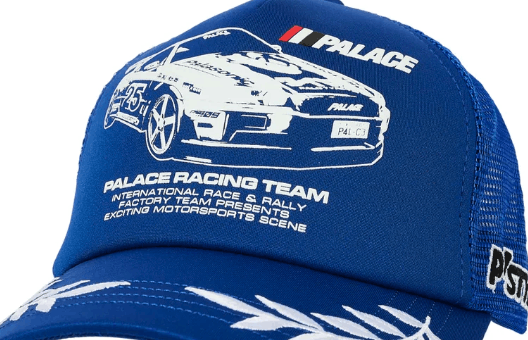 Palace Palace Staff Trucker Hat Blue SS25 Size ONE SIZE - 2 Thumbnail