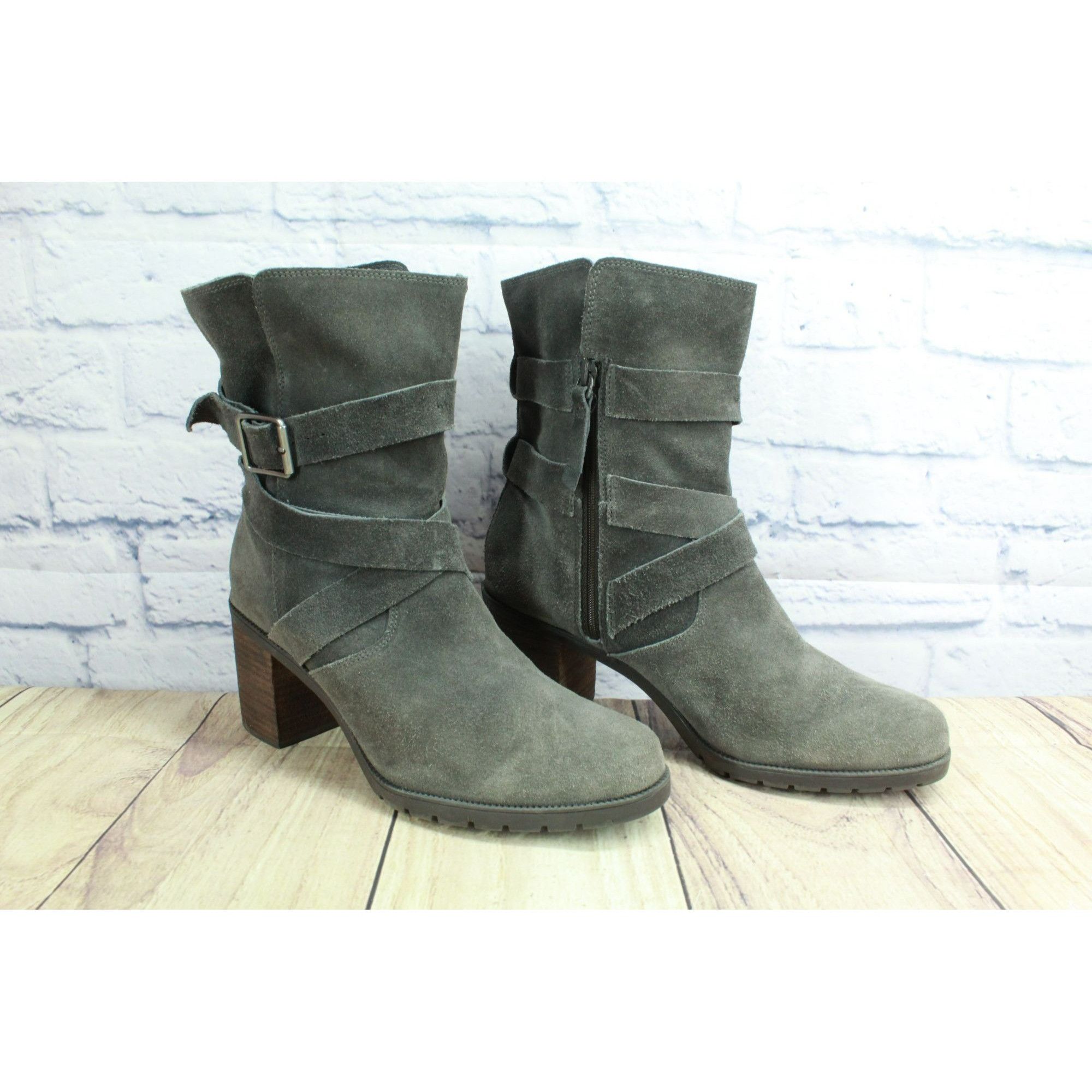 Clarks Clarks Doris Women's Pull On Ankle Heel Booties Size US 11 / IT 41 - 3 Thumbnail