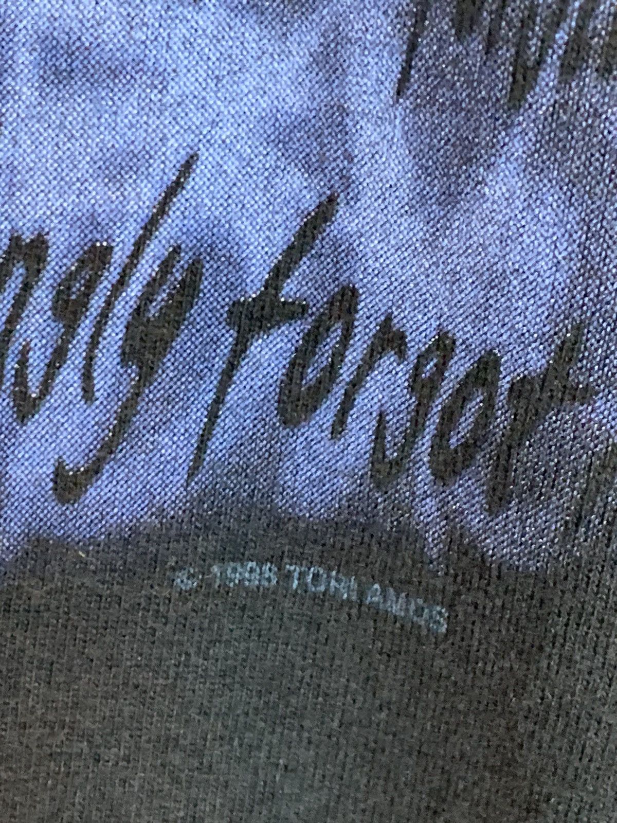Band Tees × Vintage *RARE* Vintage Tori Amos Plugged 1998 Tour Art Band T-Shirt Size US M / EU 48-50 / 2 - 6 Thumbnail