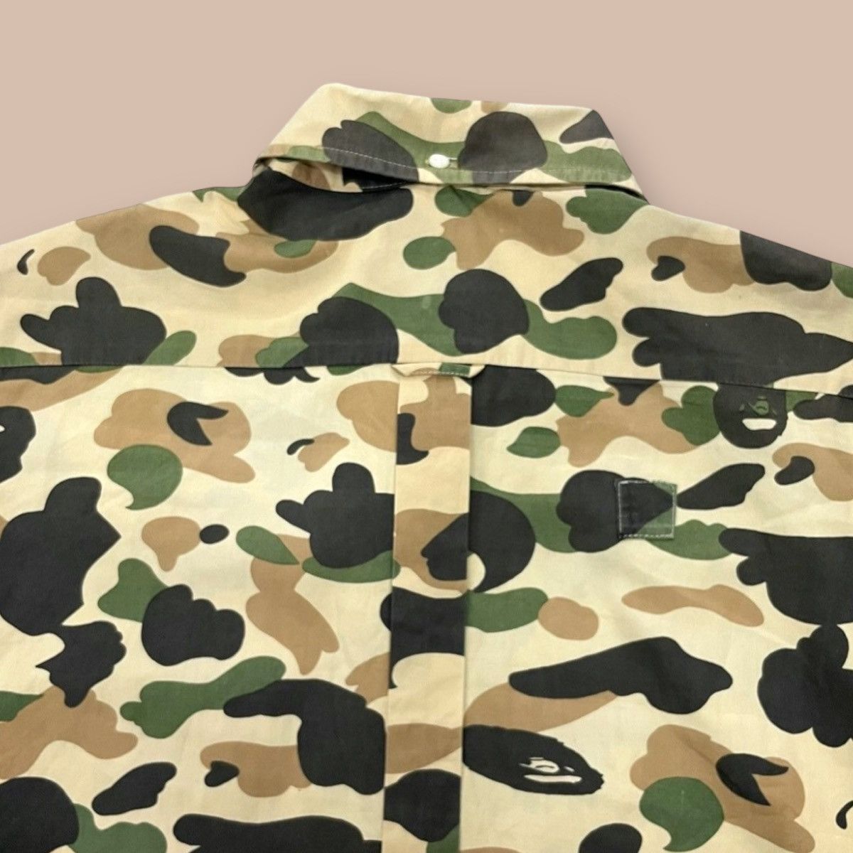 Bape A Bathing Ape Camo Button-up L/S Shirt Size US M / EU 48-50 / 2 - 9 Thumbnail