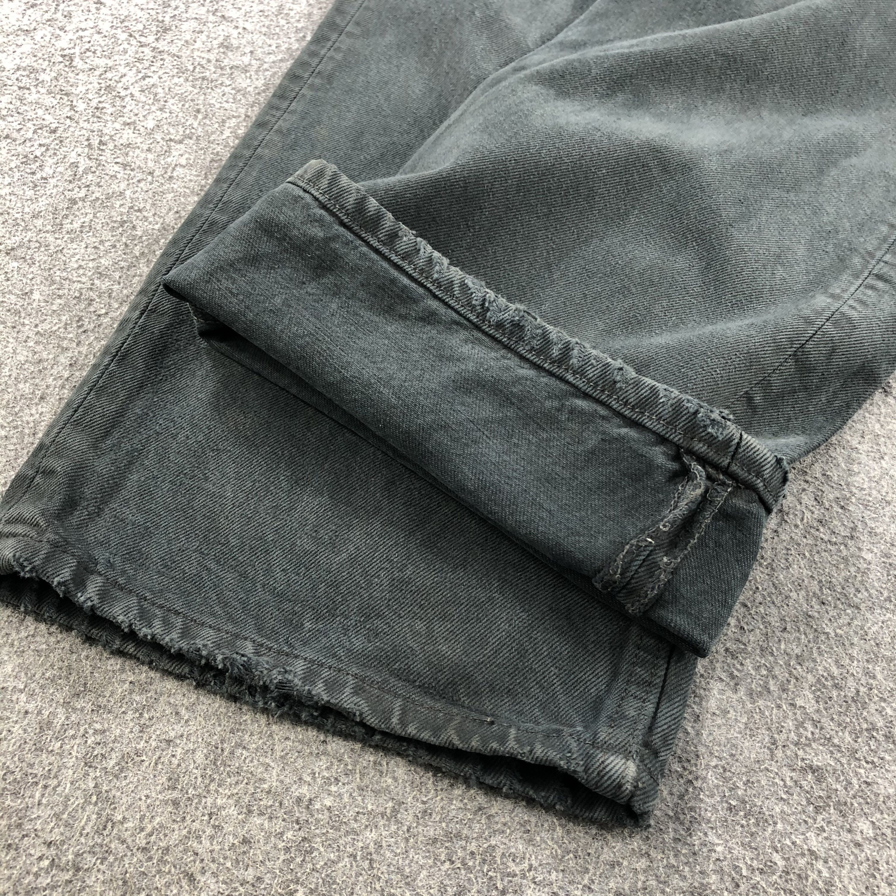 Levi's × Vintage Vintage Faded Black Levis 501 Jeans-JM1631 Size US 35 - 9 Thumbnail