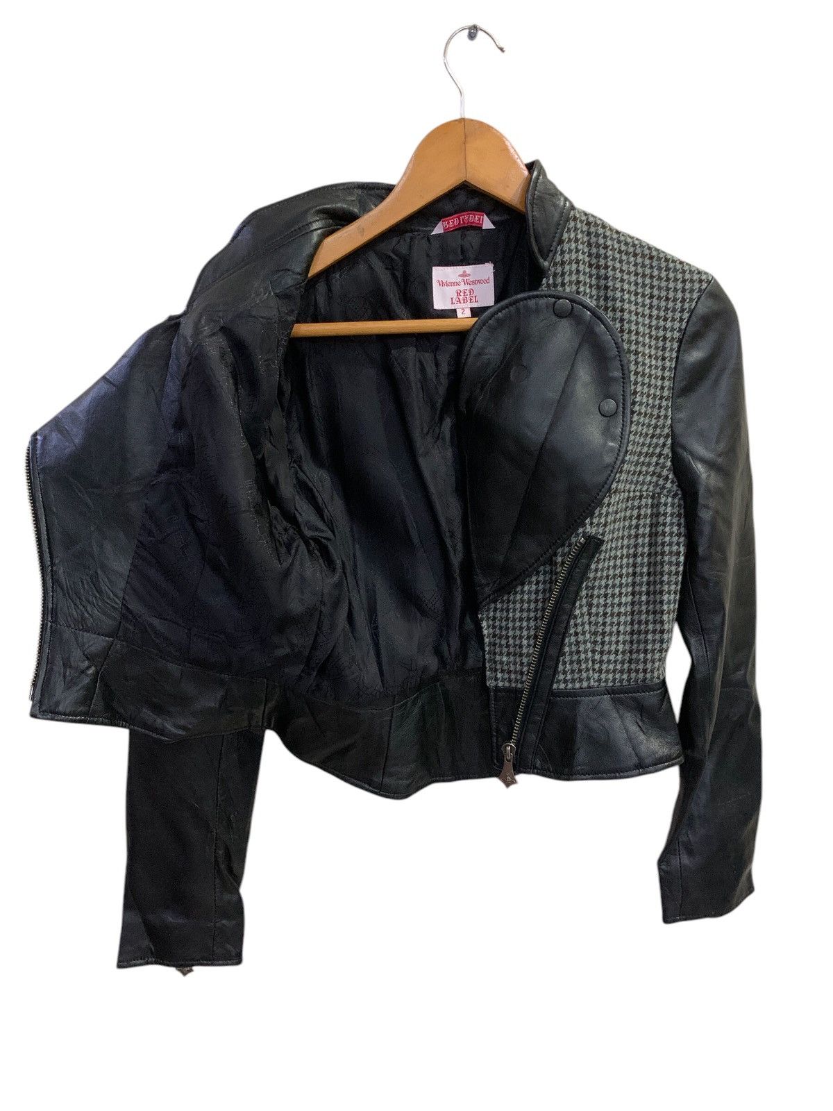 Vivienne Westwood Vivienne Westwood Red Label Cropped Leather Jacket Size US S / EU 44-46 / 1 - 7 Thumbnail