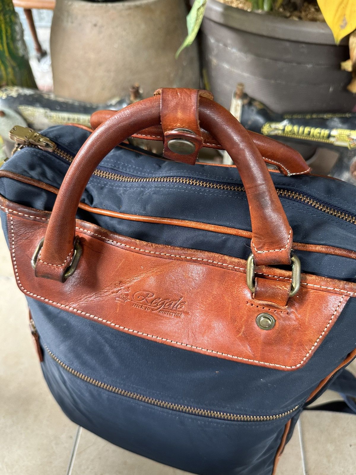 Japanese Brand × Leather Regal japan leather back pack Size ONE SIZE - 2 Thumbnail