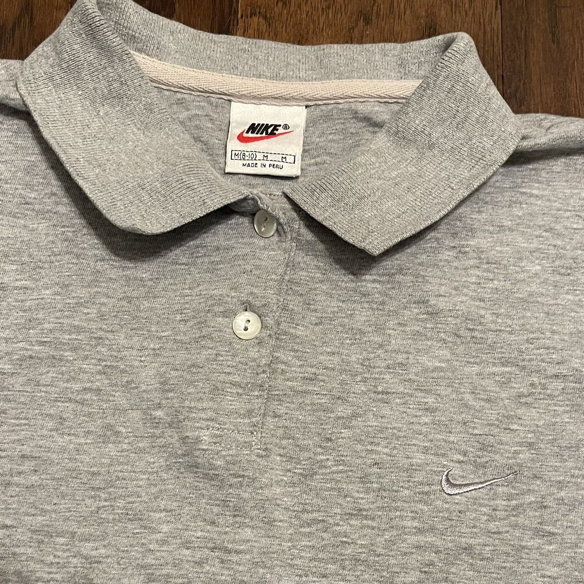 Nike VTG Nike Polo T-shirt Retro Hype Y2K Size US M / EU 48-50 / 2 - 2 Thumbnail