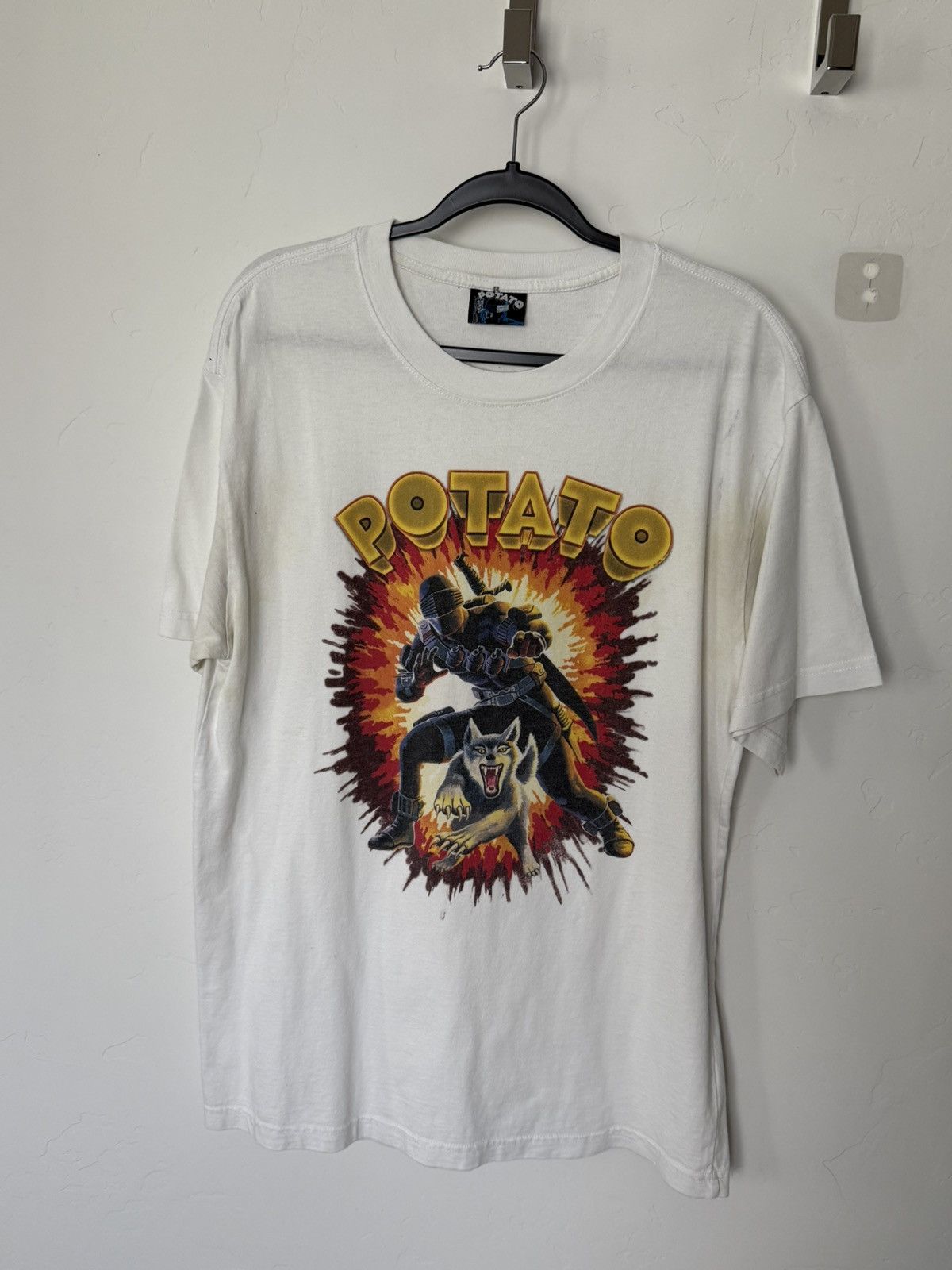 Imran Potato Imran Potato x GI Joe Tee White Large Size US L / EU 52-54 / 3 - 1 Thumbnail