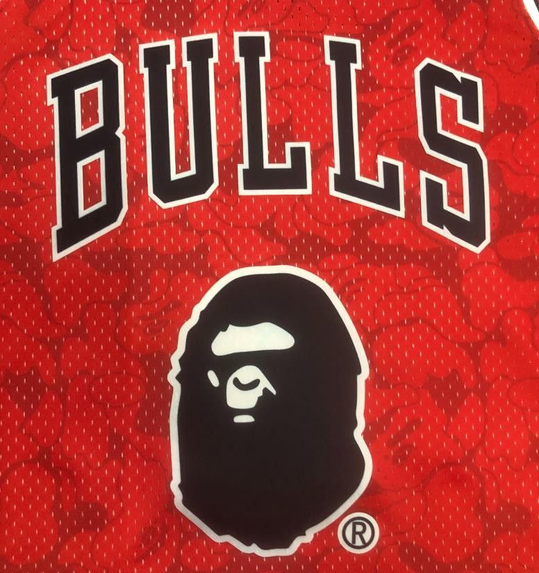 NBA 93 Bape Jersey Bulls Jersey Size US M / EU 48-50 / 2 - 3 Thumbnail