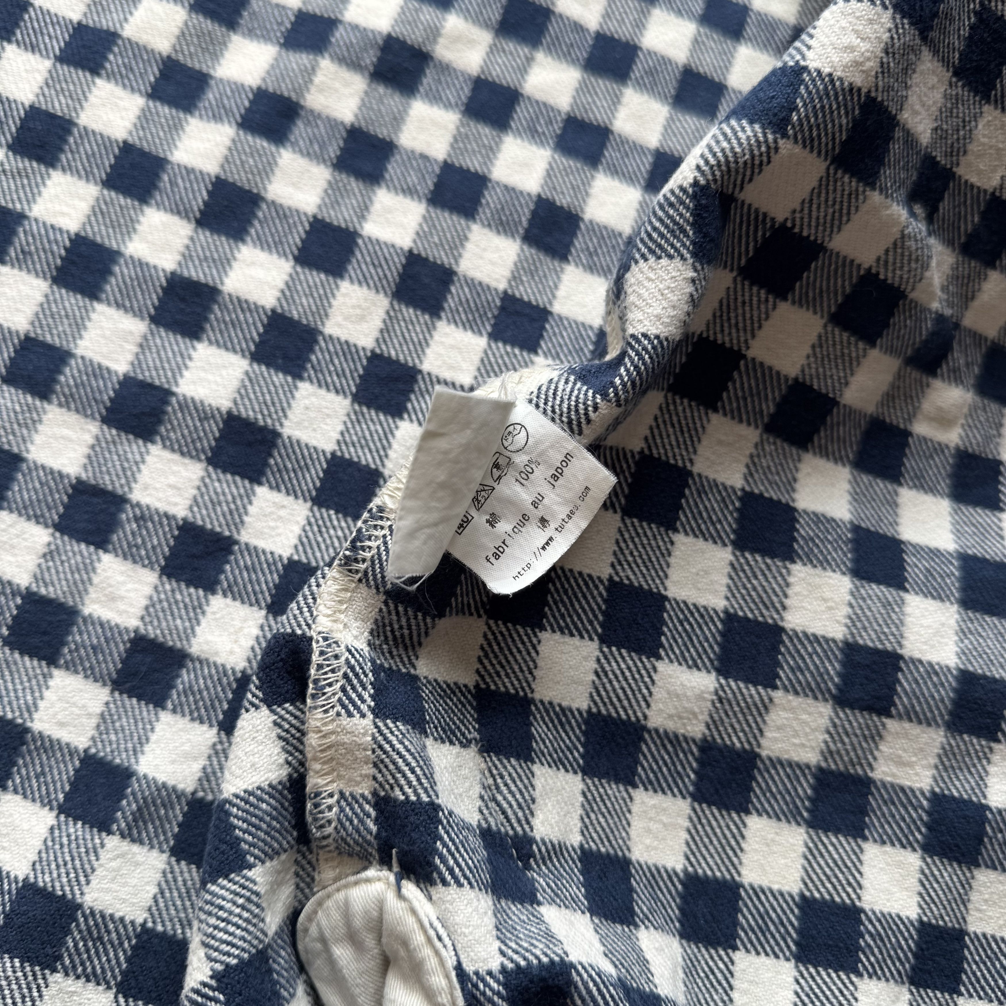 Japanese Brand 15 Jyuga Bottom Makers Plaid Work Jacket Size US S / EU 44-46 / 1 - 9 Thumbnail