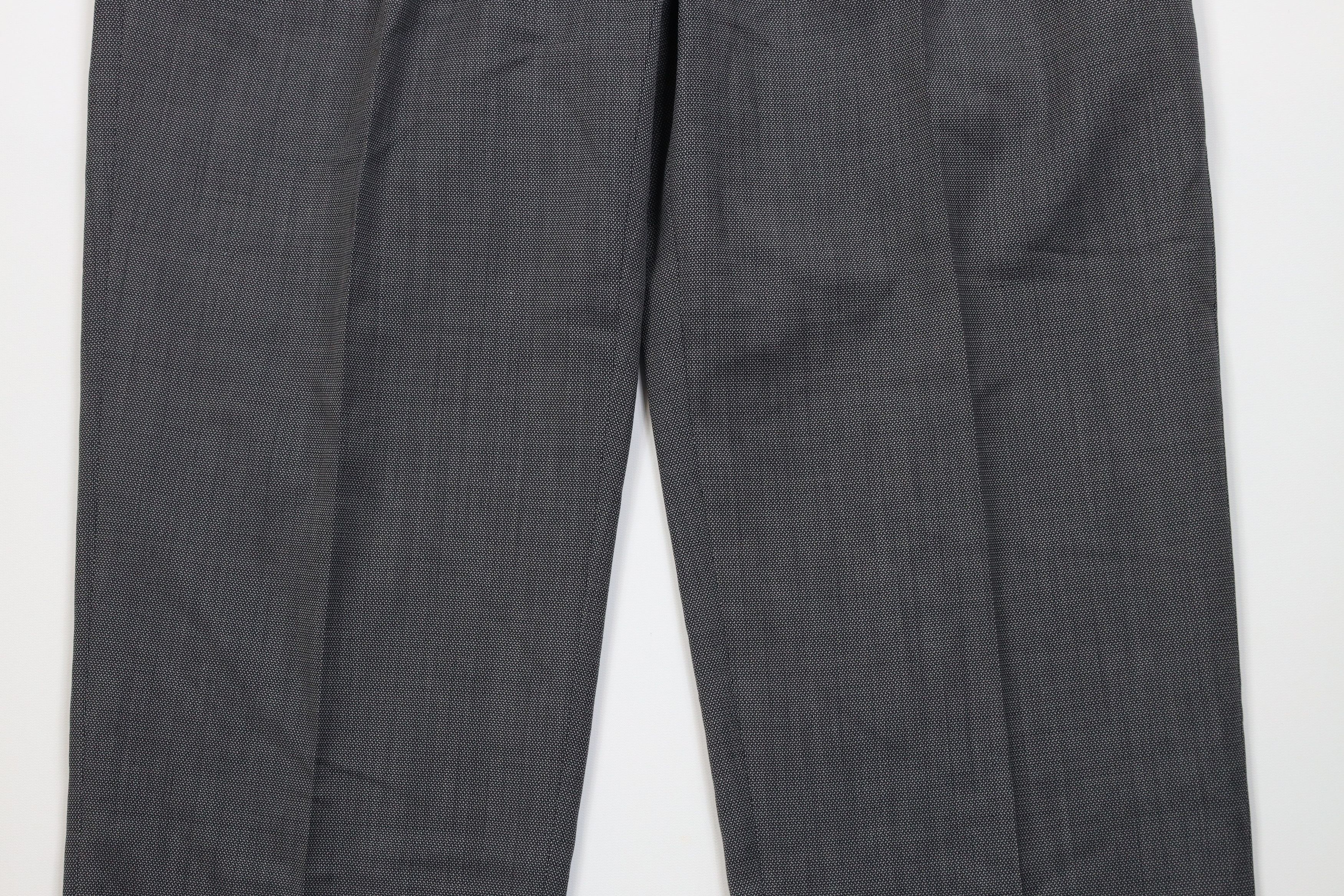Vintage Vintage Streetwear 140s Wool Blend Wide Leg Chino Pants Size US 36 / EU 52 - 3 Thumbnail