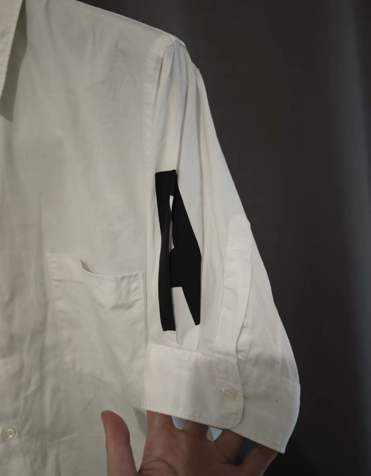 Comme des Garcons Comme des Garçons (CDG) A-Line Printed Short Sleeve Shirt Size US M / EU 48-50 / 2 - 4 Thumbnail