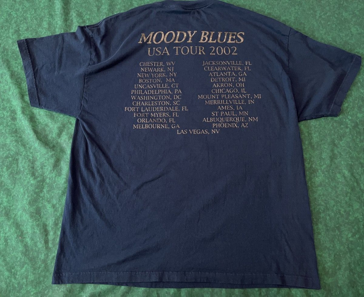 Band Tees VintageThe Moody Blues Hall Of Fame Tour Band Size US XXL / EU 58 / 5 - 5 Thumbnail