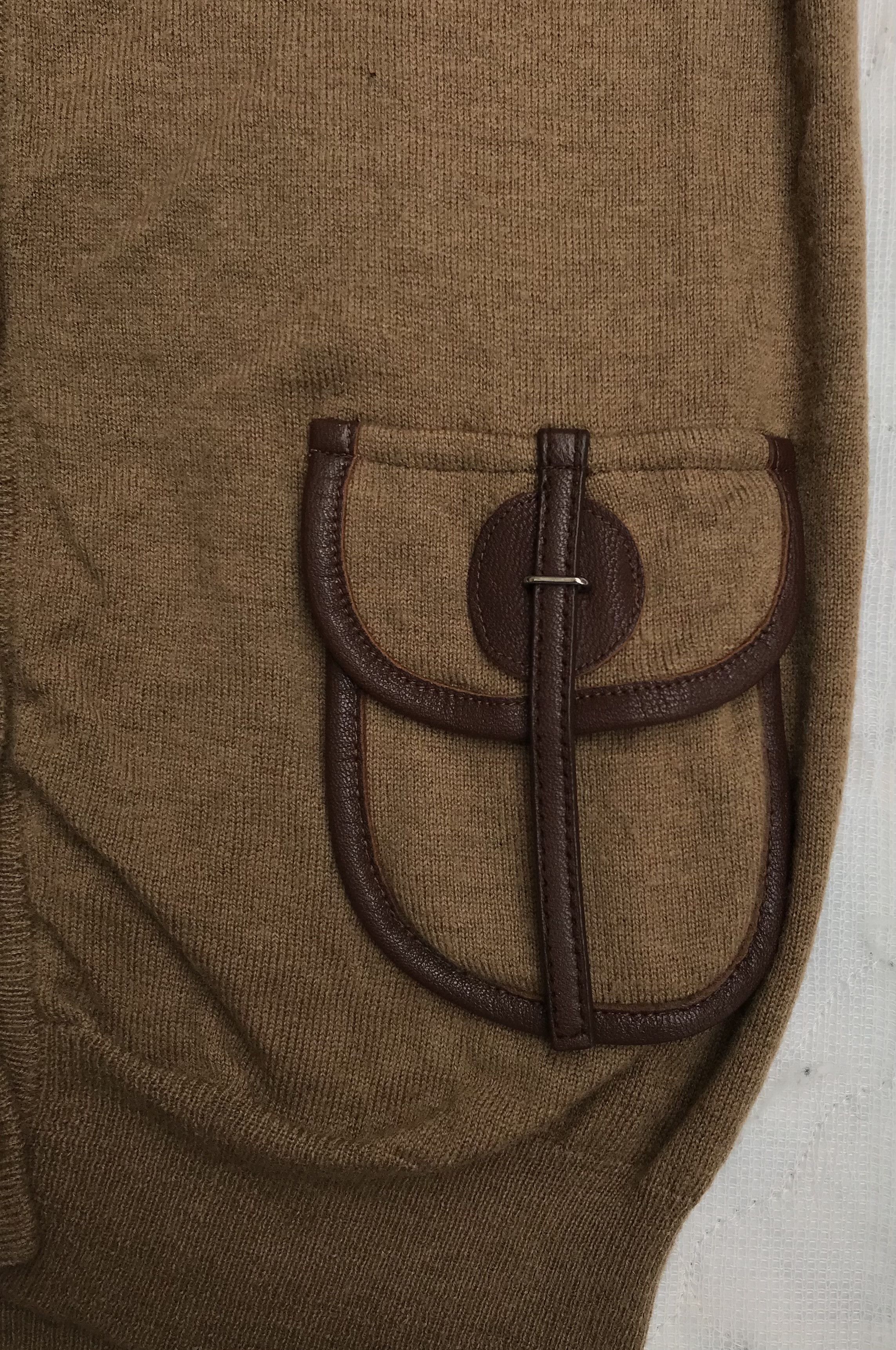 John Galliano John Galliano Cardigan Knit Lana Wool Button Brown Size XS / US 0-2 / IT 36-38 - 6 Thumbnail