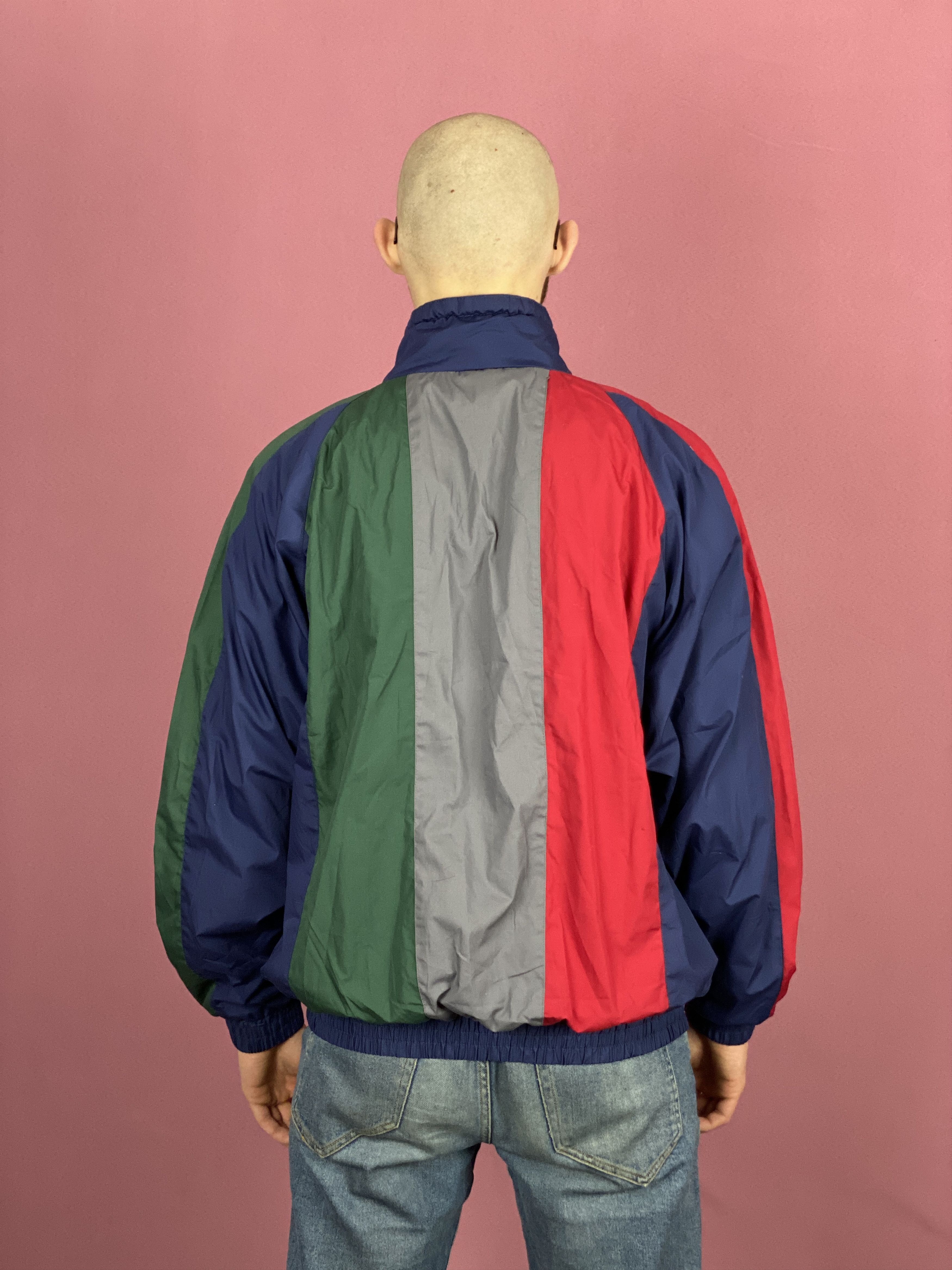 Vintage 90s Vintage Men's Windbreaker Jacket - XL Size US XL / EU 56 / 4 - 3 Thumbnail