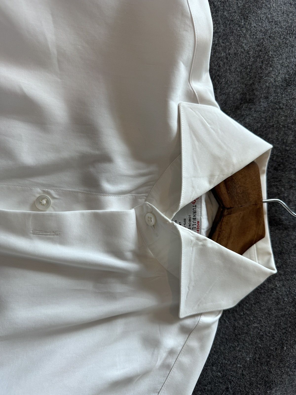 Turnbull & Asser White shirt | Grailed