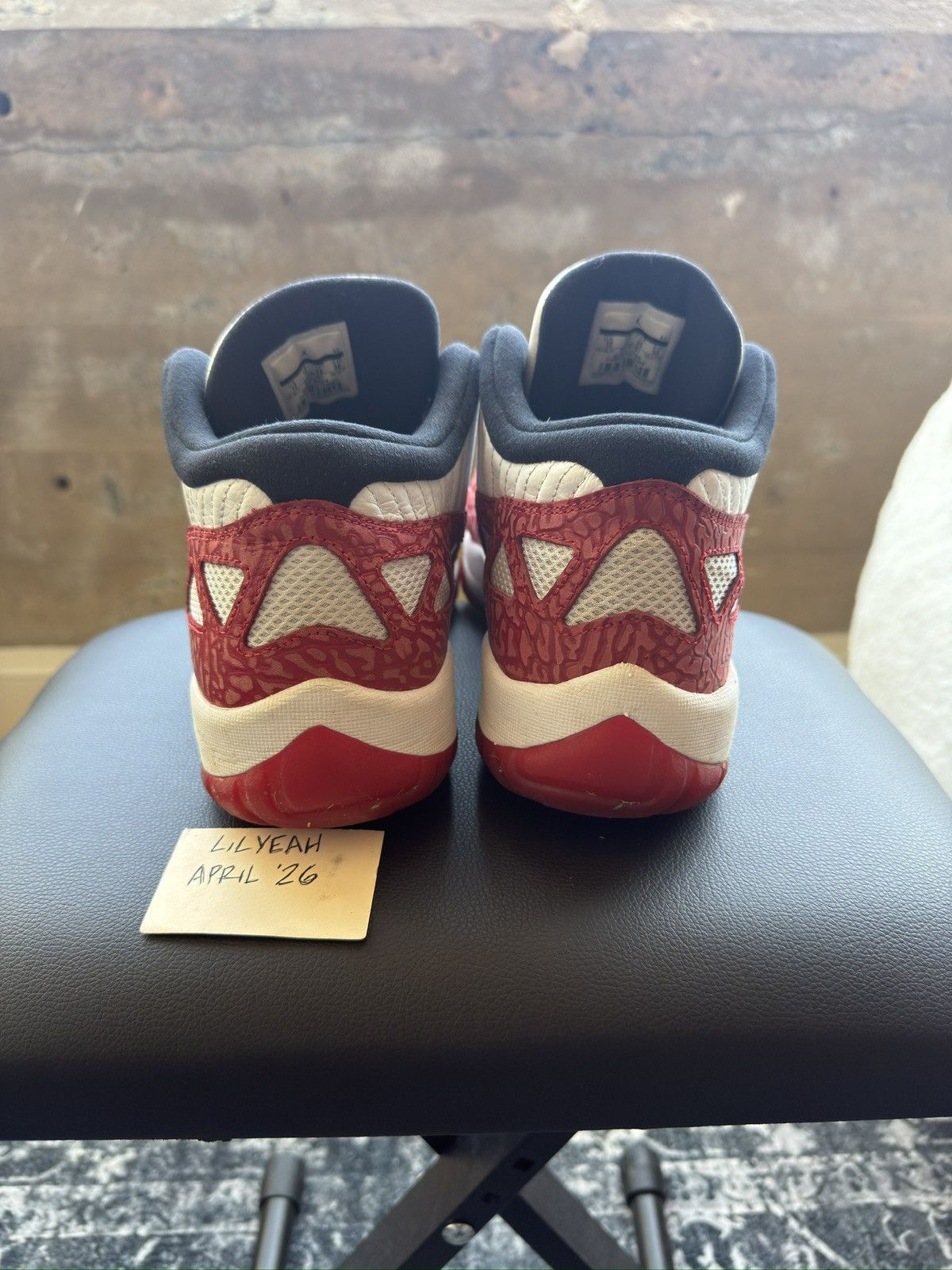 Jordan Brand Jordan 11 Retro Low IE Gym Red Size US 12 / EU 45 - 5 Thumbnail