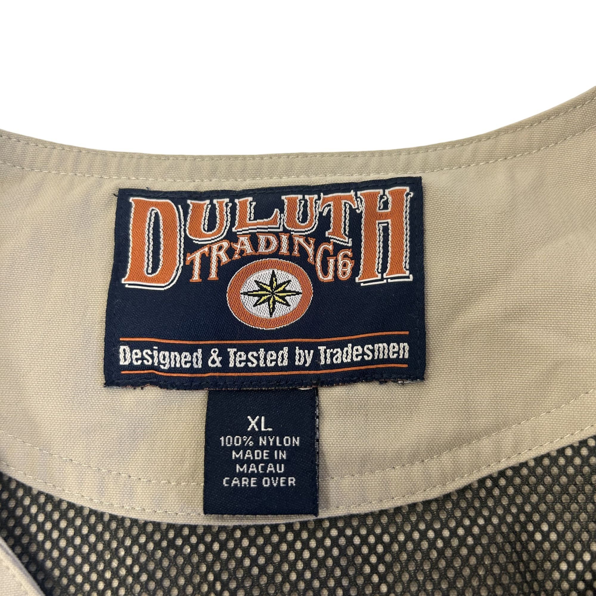 Duluth Trading Company Duluth Trading Khaki Nylon 16 Pocket UTILITY Fishing Vest Size US XL / EU 56 / 4 - 3 Thumbnail