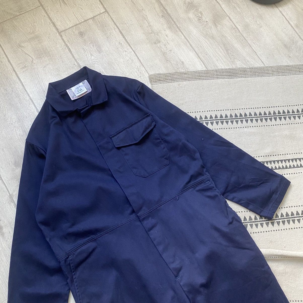 Le Mont Saint Michel Vintage Sanfor French work Coverall jumpsuit Workwear Size US 30 / EU 46 - 10 Thumbnail