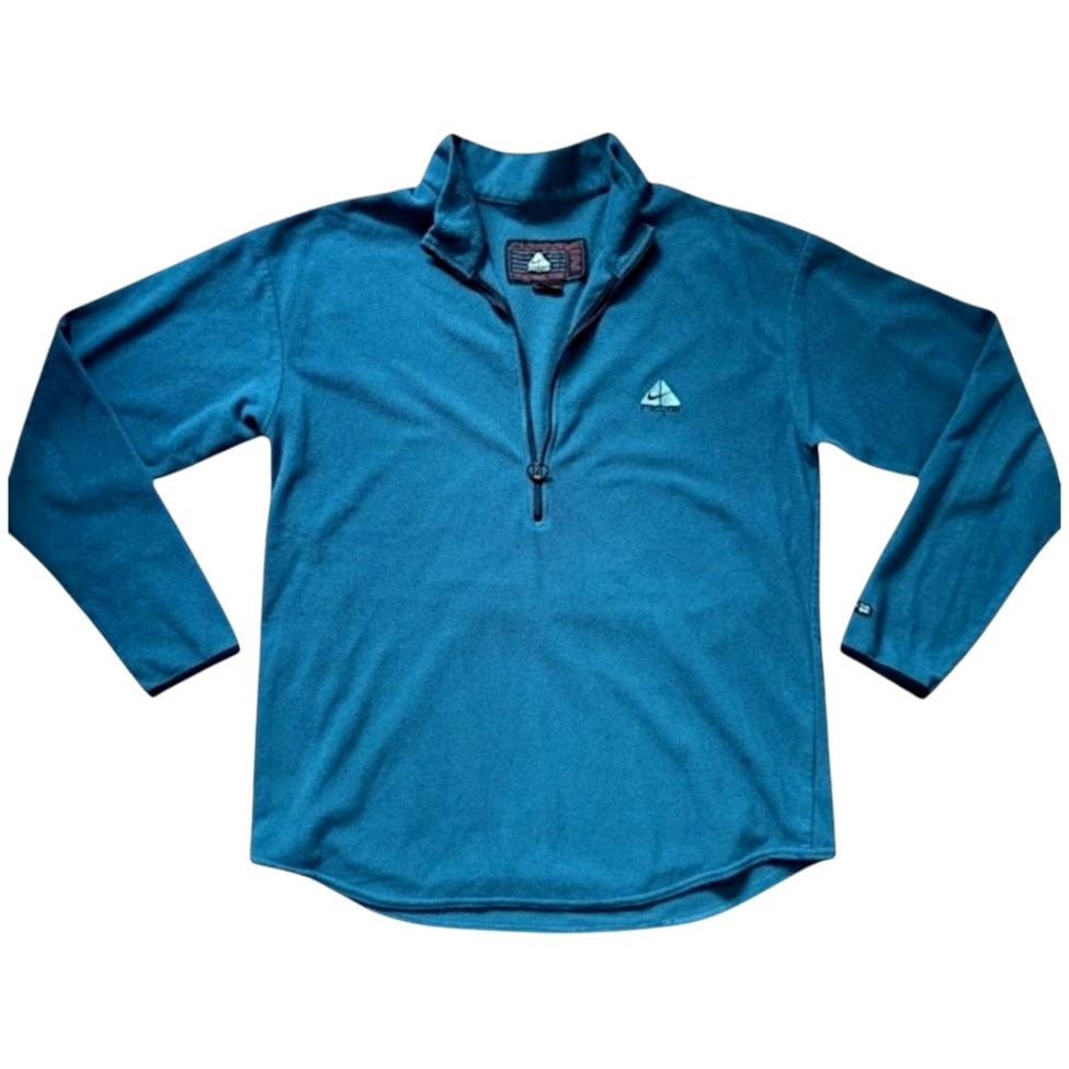 Nike ACG Nike ACG Blue Sweater | Size XXL Size US XXL / EU 58 / 5 - 1 Thumbnail