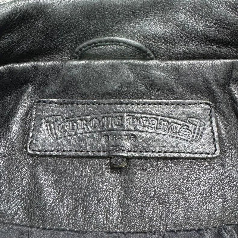 Chrome Hearts Chorme Hearts Black Leather Biker Jacket-yf. Size US M / EU 48-50 / 2 - 4 Thumbnail