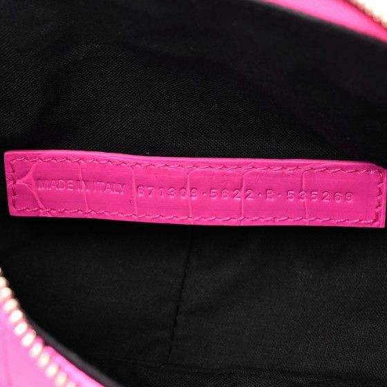Balenciaga AUTHENTIC Pink Balenciaga leather shoulder Size ONE SIZE - 6 Thumbnail