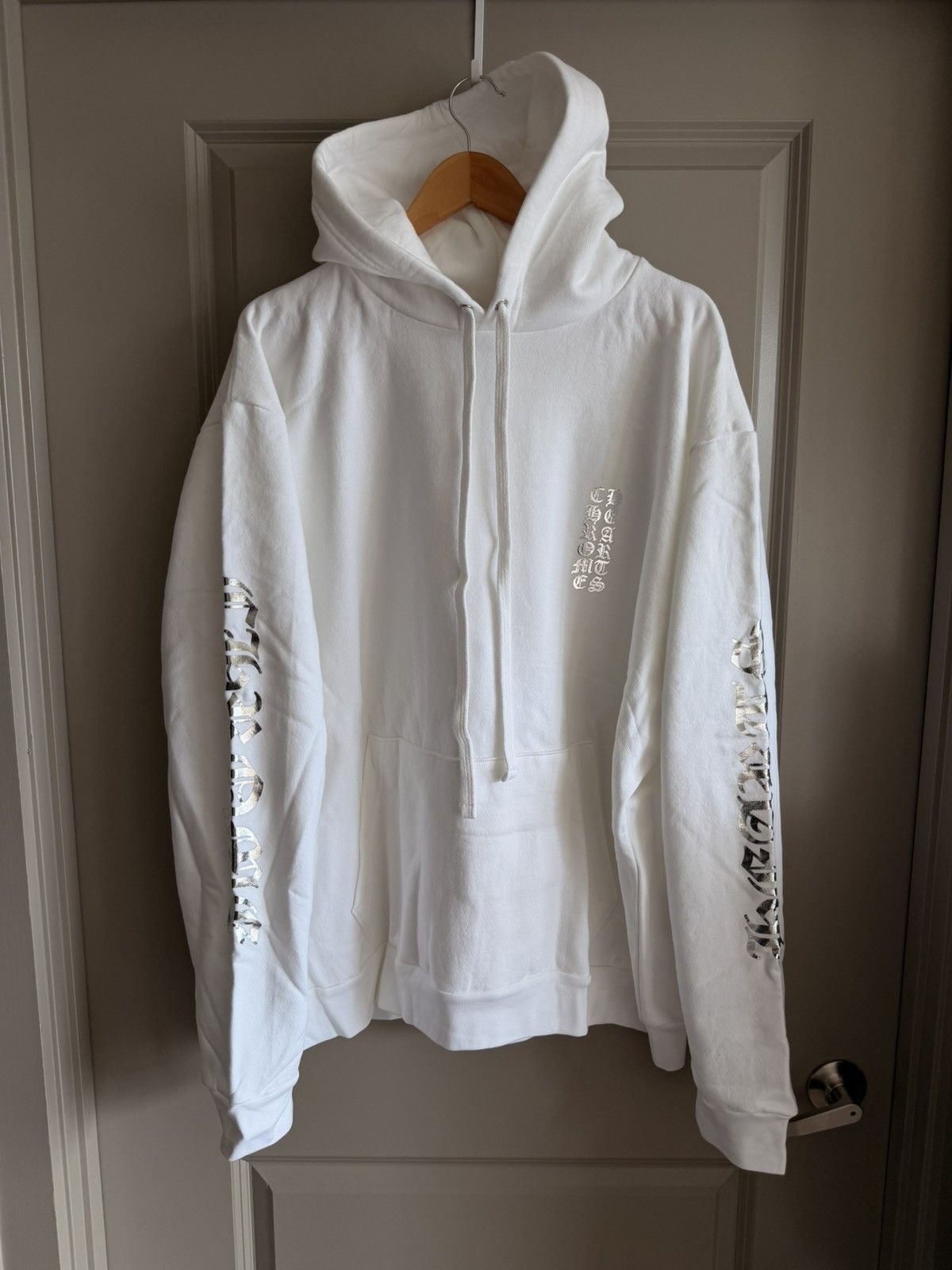 Chrome Hearts Chrome Hearts Foil Print Hoodie | Grailed