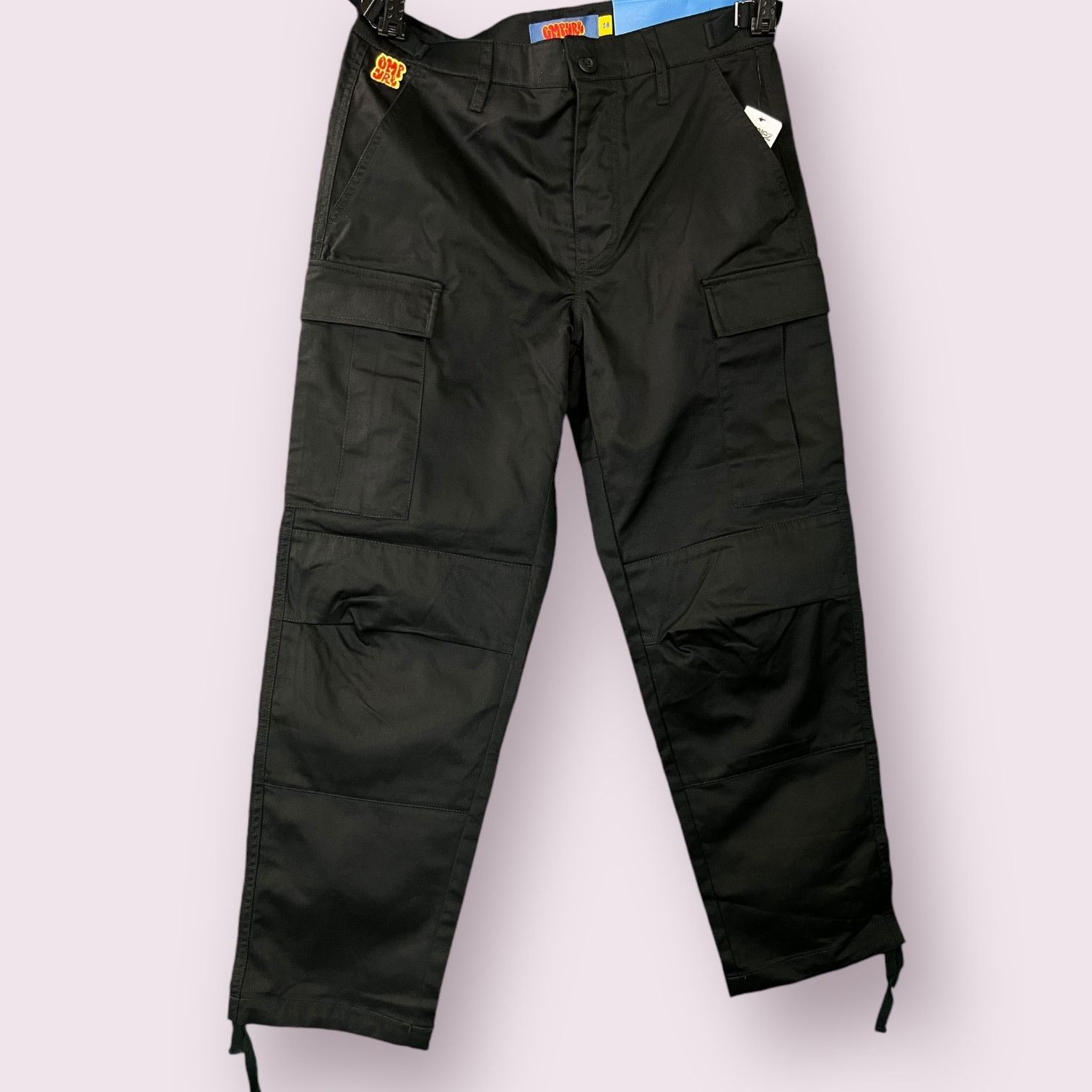 Empyre Men's Empyre Relax Loose Fit Sk8 Cargo Pants Black New 28 Size US 28 / EU 44 - 1 Thumbnail
