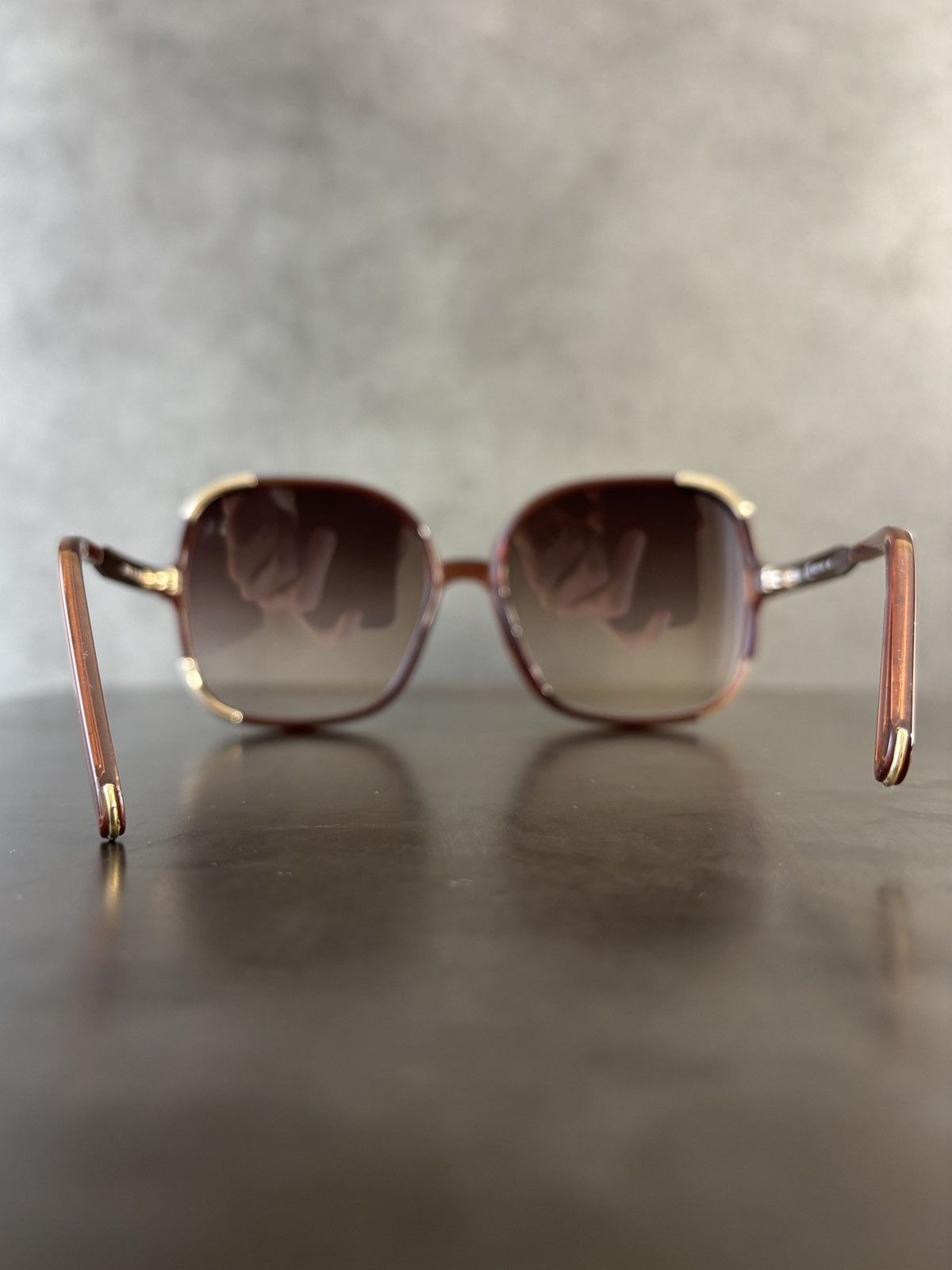 Chloe 2000s Chloe Sunglasses CE719S Ted Lapidus Oversize Square Size ONE SIZE - 11 Thumbnail