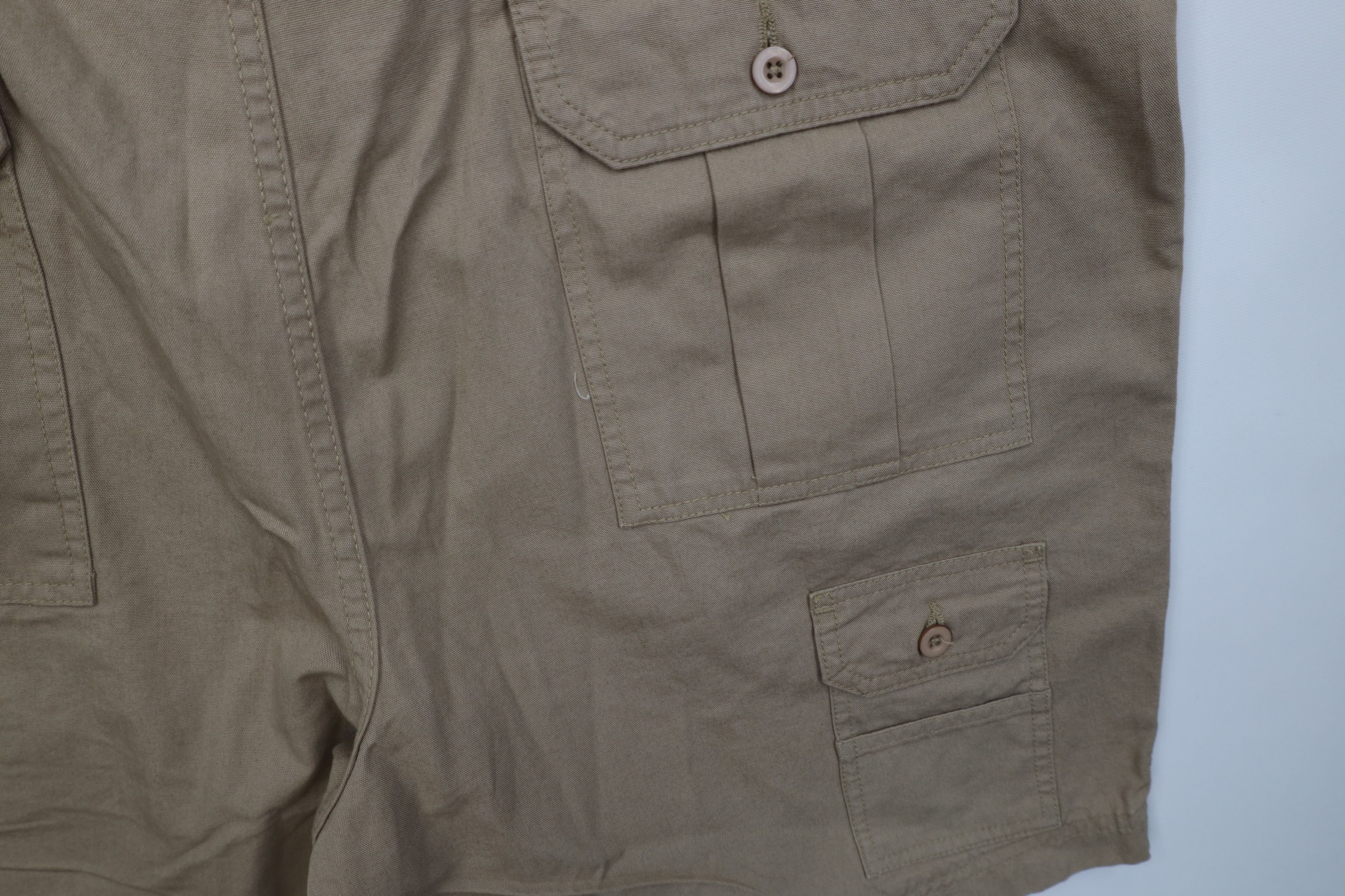 Vintage Vintage 90s Y2K Streetwear Above Knee Trekking Cargo Shorts Size US 42 / EU 58 - 14 Thumbnail