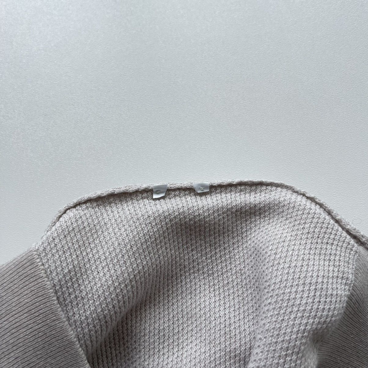 Brooksfield Brooksfield Torino Cotton Knitted Crewneck Sweater Beige Size US M / EU 48-50 / 2 - 8 Thumbnail