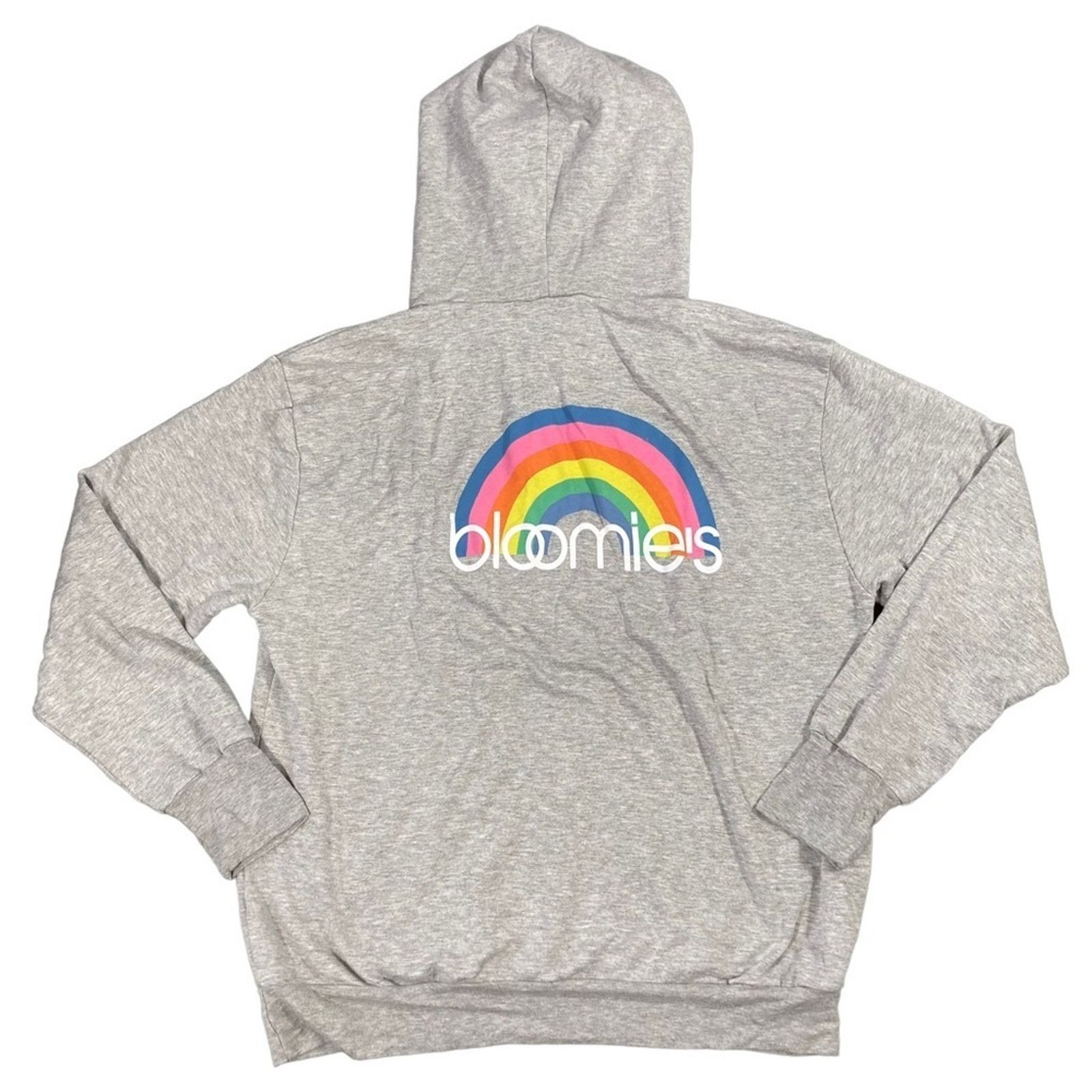 Bloomingdale's Bloomies Rainbow Unisex Comfy Cozy Loungewear Hoodie Size L Size L / US 10 / IT 46 - 2 Thumbnail