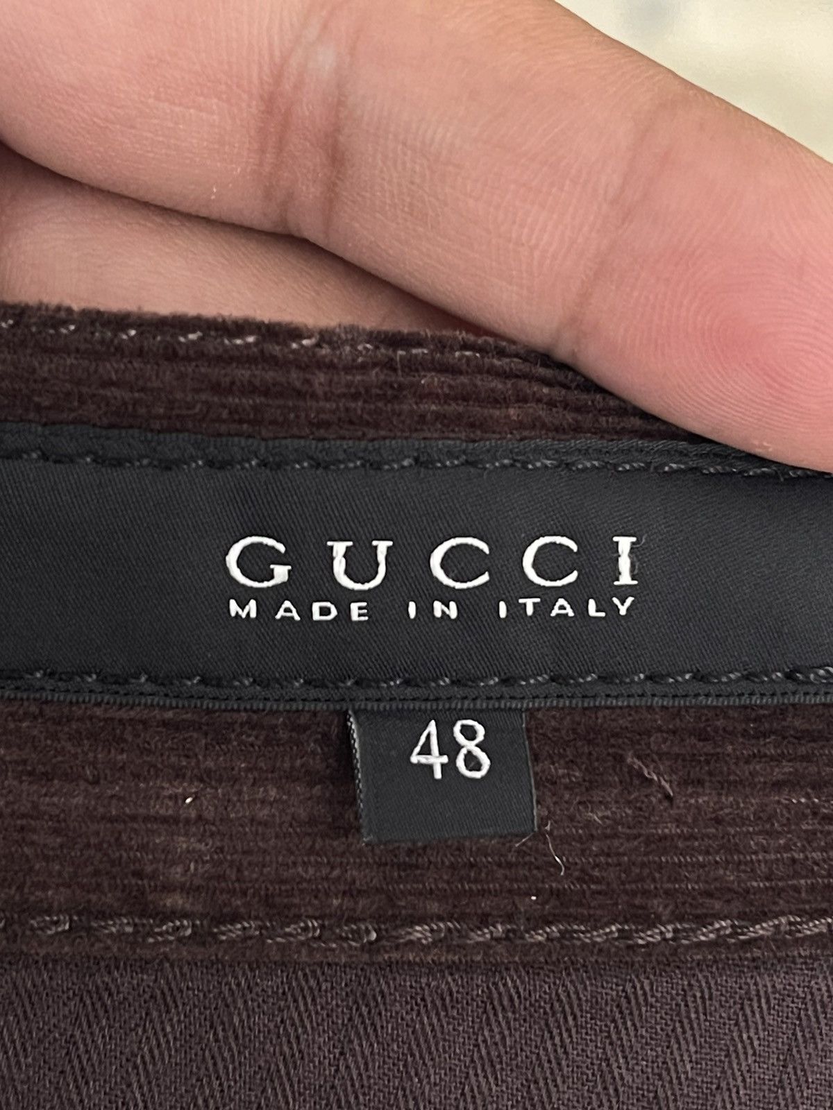 Gucci Gucci Corduroy Brown Regular Pants Size US 36 / EU 52 - 5 Thumbnail