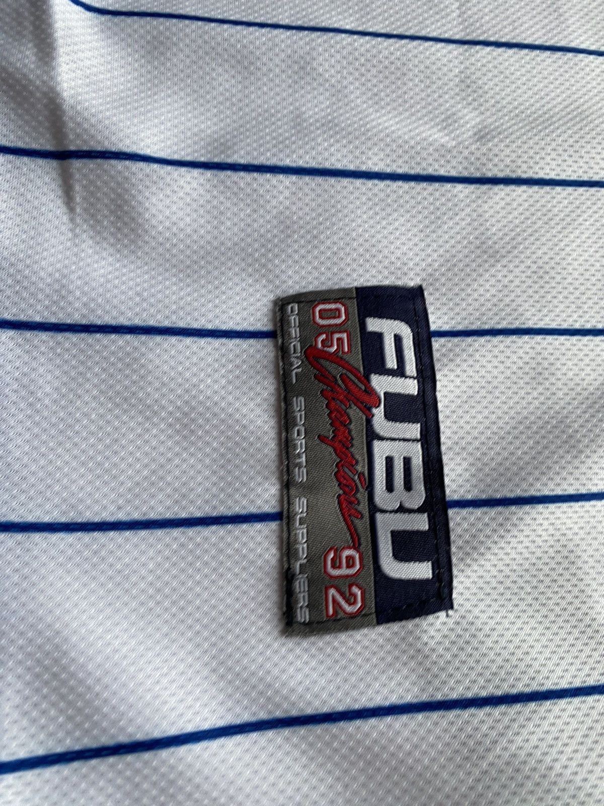 Fubu 🇺🇸 Vintage 90s Fubu Harlem 05 Baseball Stussy Style t-shirt Size US L / EU 52-54 / 3 - 8 Thumbnail