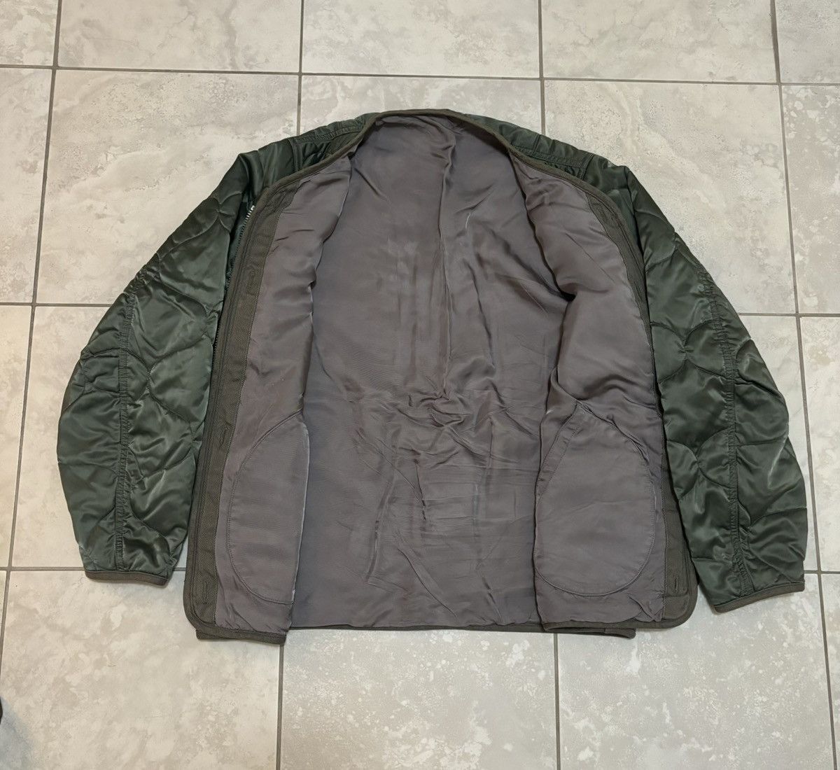Visvim Rare Visvim Iris Quilted Liner Jacket As Seen on Brad Pitt Size US L / EU 52-54 / 3 - 11 Thumbnail