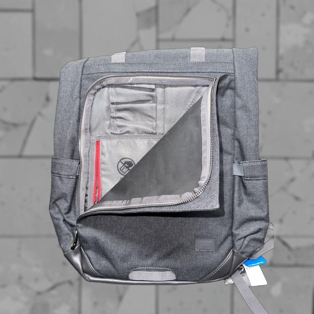 Vintage Golden Pacific Backpack RFID Blocker Roll-Top Canvas NWT Men Gray Size ONE SIZE - 1 Thumbnail