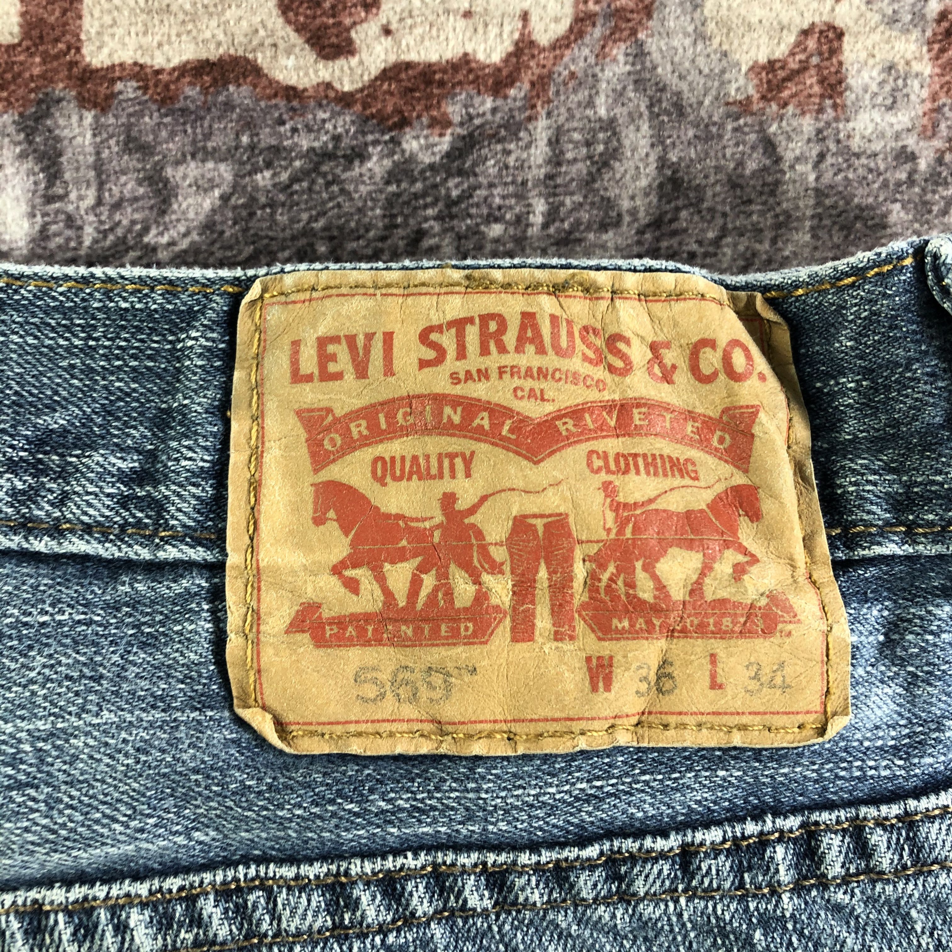 Levi's × Vintage Vintage Blue Wash Levis 569 Jeans-JM3503 Size US 38 / EU 54 - 6 Thumbnail