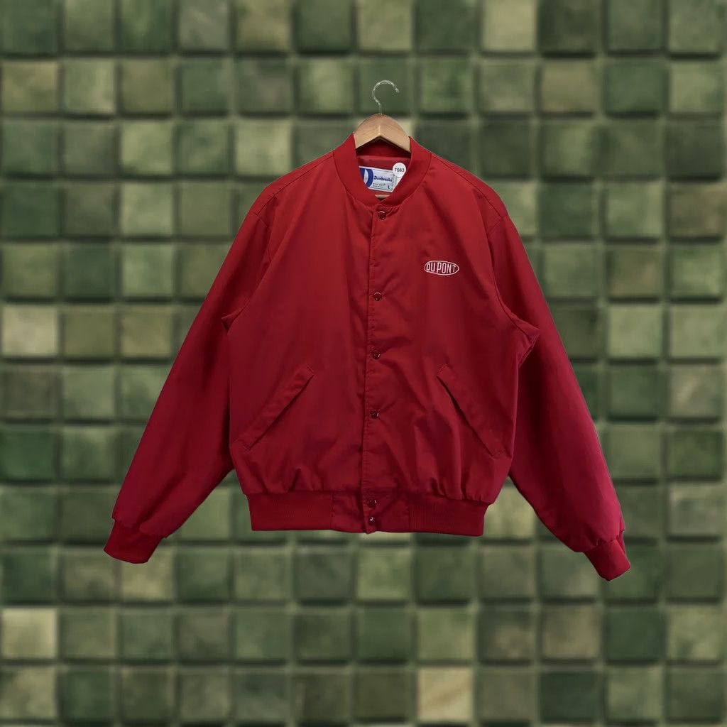 Dunbrooke VINTAGE Dupont Racing Dunbrooke USA Red Jacket Mens L 1970-80s Size US L / EU 52-54 / 3 - 1 Thumbnail