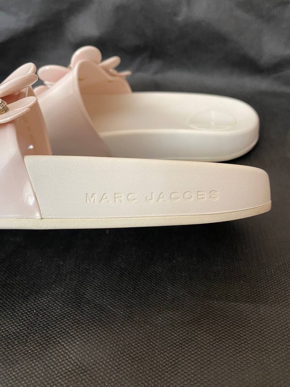 Marc Jacobs Marc Jacobs Daisy Pave Aqua Slide Size 38 Size US 8 / IT 38 - 5 Thumbnail