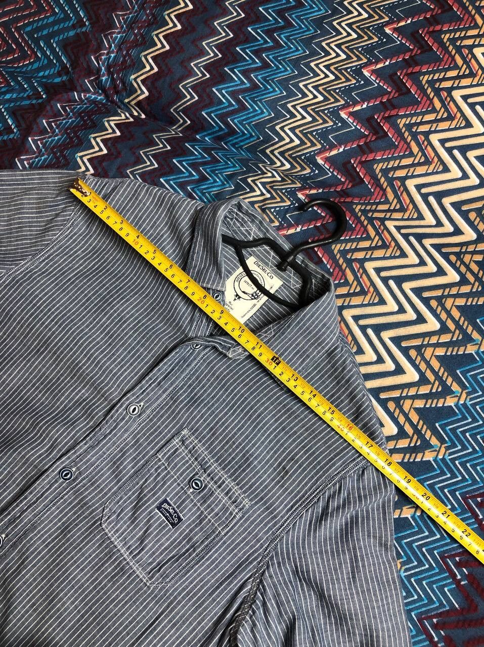 Diesel × Japanese Brand Y2K Vintage Diesel Button Up Shirt Avant Garde Streetwear Size US XL / EU 56 / 4 - 11 Thumbnail