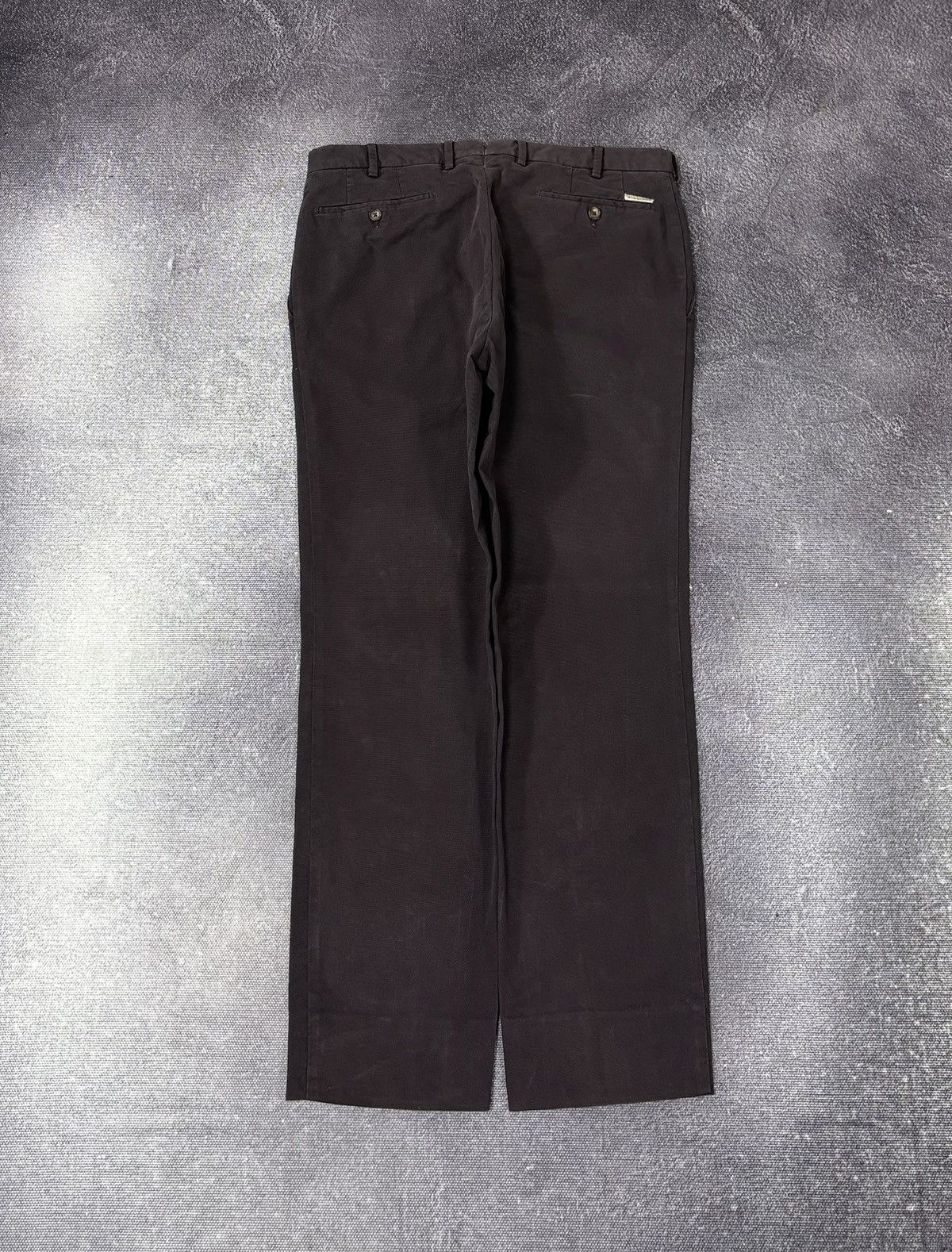 Burberry Burberry Men’s Burgundy Straight Fit Chino Pants Trousers Size US 36 / EU 52 - 2 Thumbnail