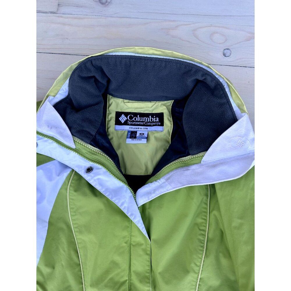 Columbia Vintage Columbia Women's 3 in 1 Winter Jacket Coat Lime & L Size L / US 10 / IT 46 - 4 Thumbnail