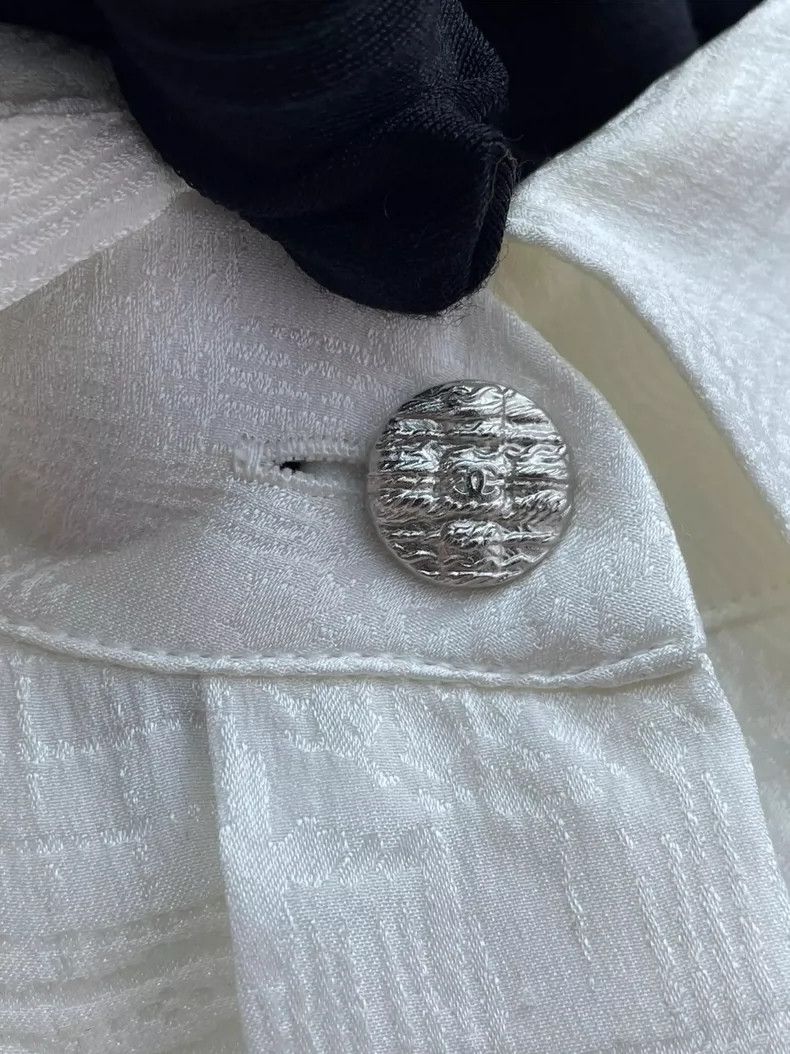 Chanel Chanel 22K silk jacquart shirt 2504-Nextarrow Size XS / US 0-2 / IT 36-38 - 4 Thumbnail