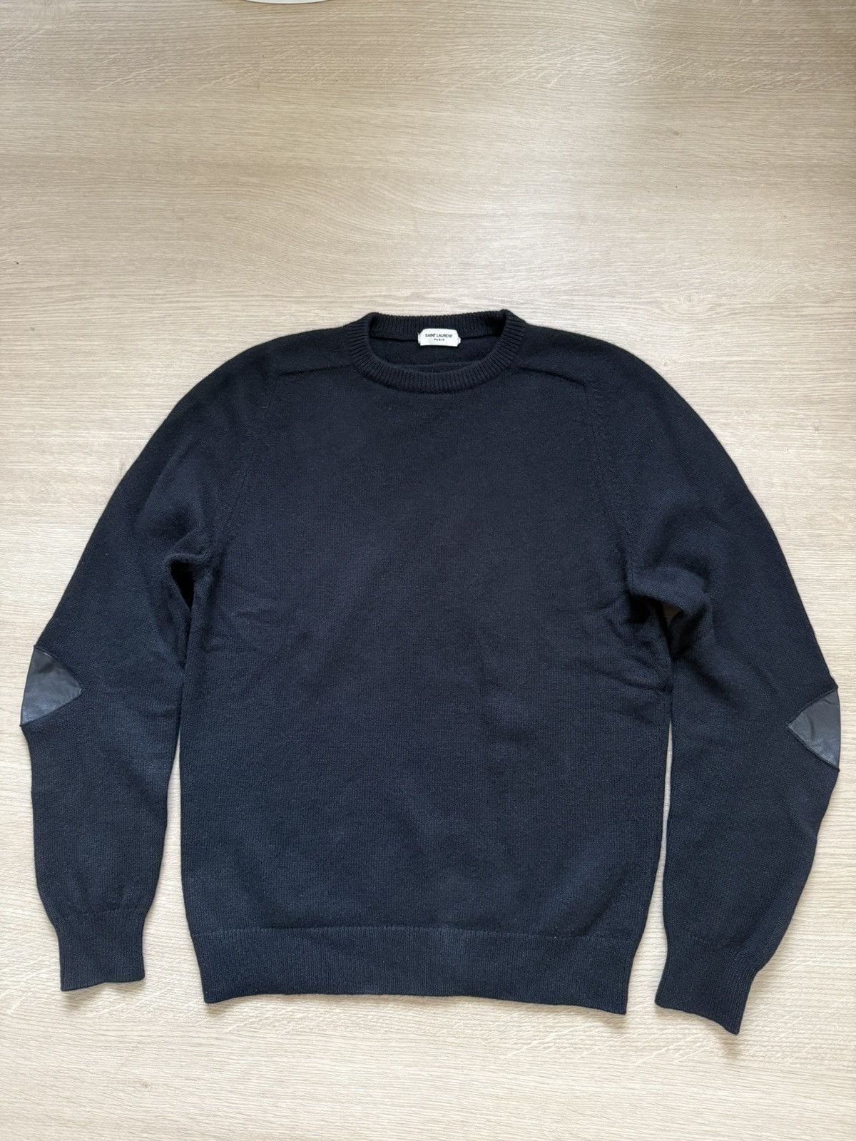Saint Laurent Paris Saint Laurent Hedi cashmere sweater Size US L / EU 52-54 / 3 - 1 Thumbnail
