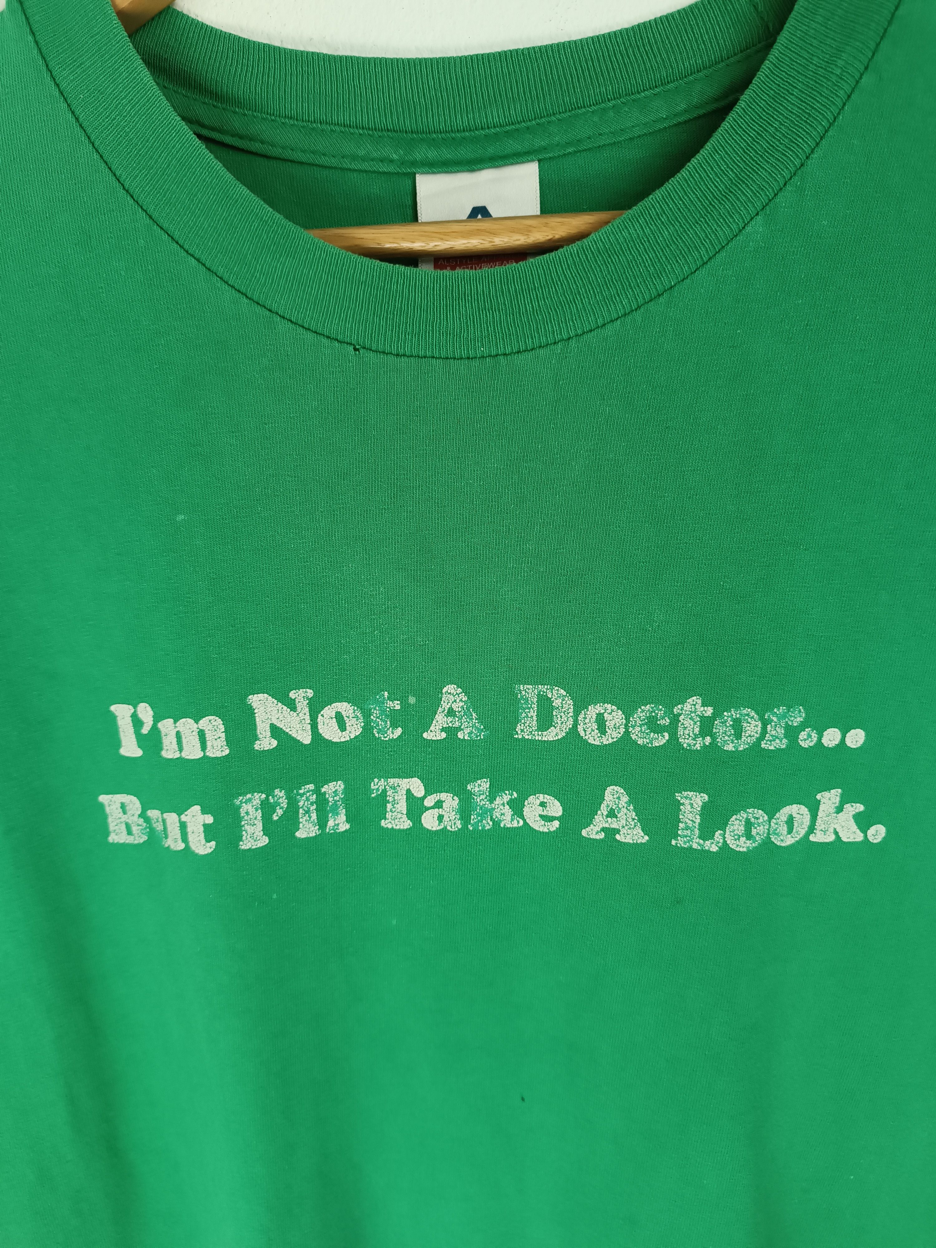 Vintage VINTAGE Y2K STATEMENT ADULT HUMOR DOCTOR FUNNY TEE Size US XL / EU 56 / 4 - 7 Thumbnail
