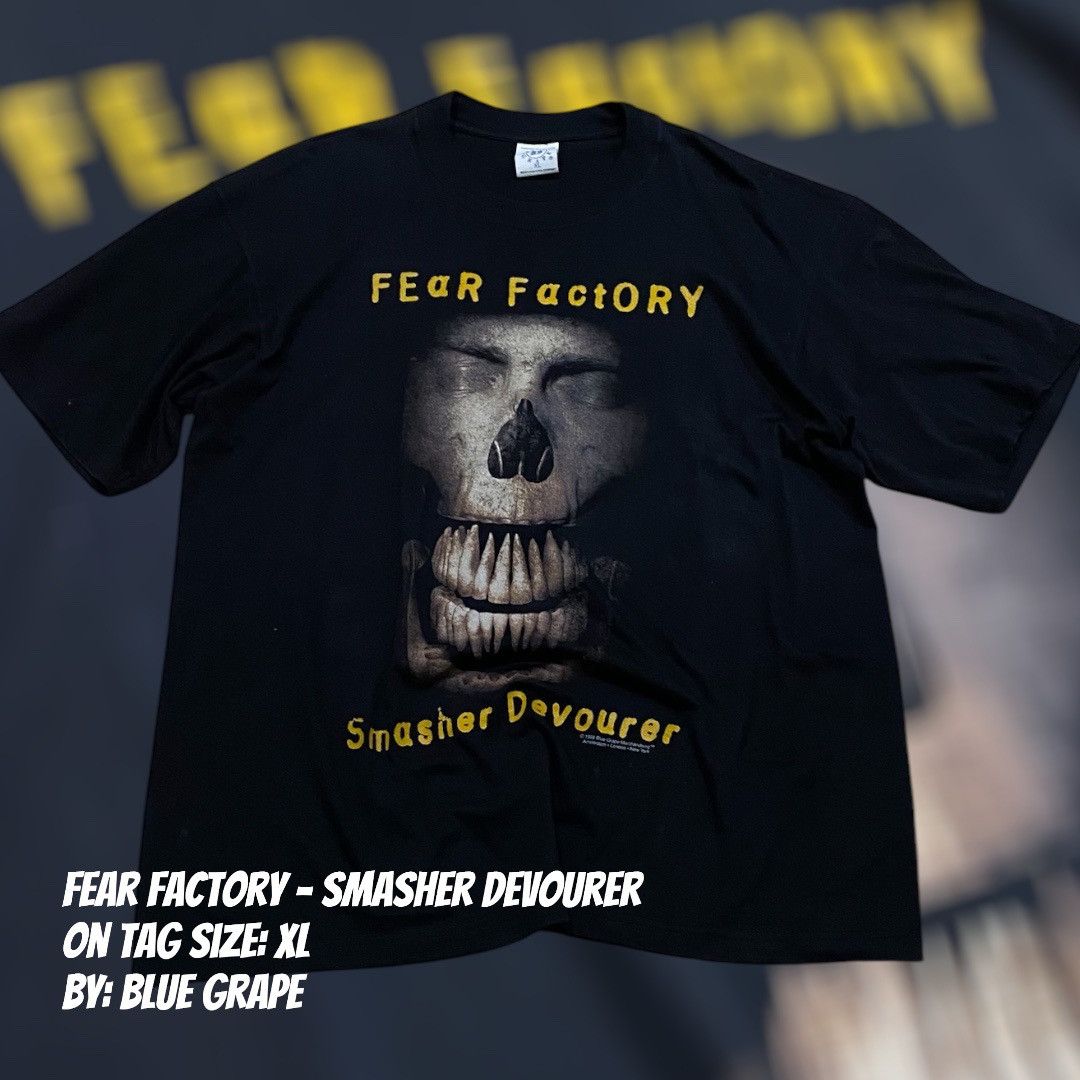Band Tees Fear Factory - Smasher Devourer Band Tee Size US XL / EU 56 / 4 - 1 Thumbnail
